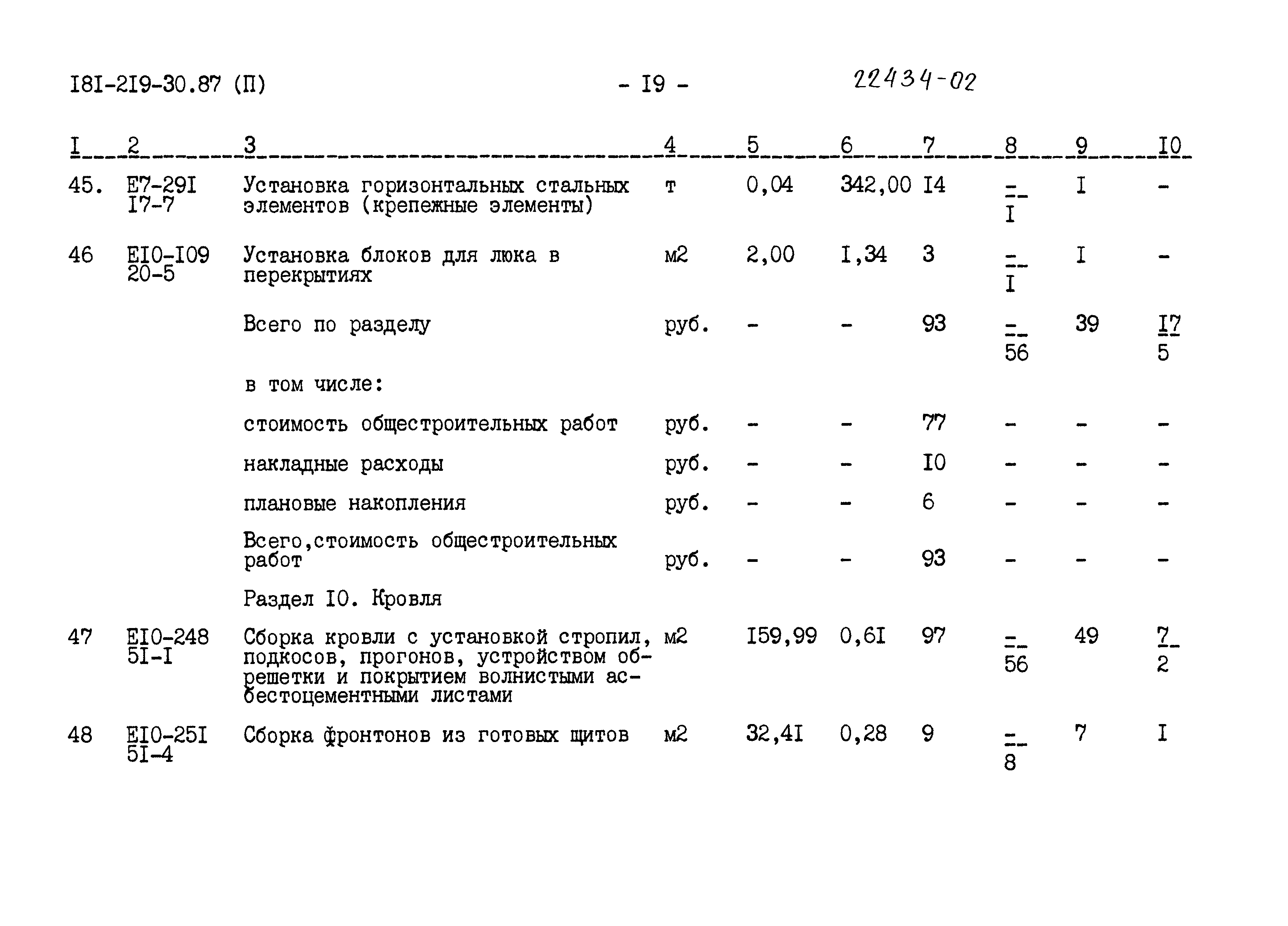 Типовой проект 181-219-30.87