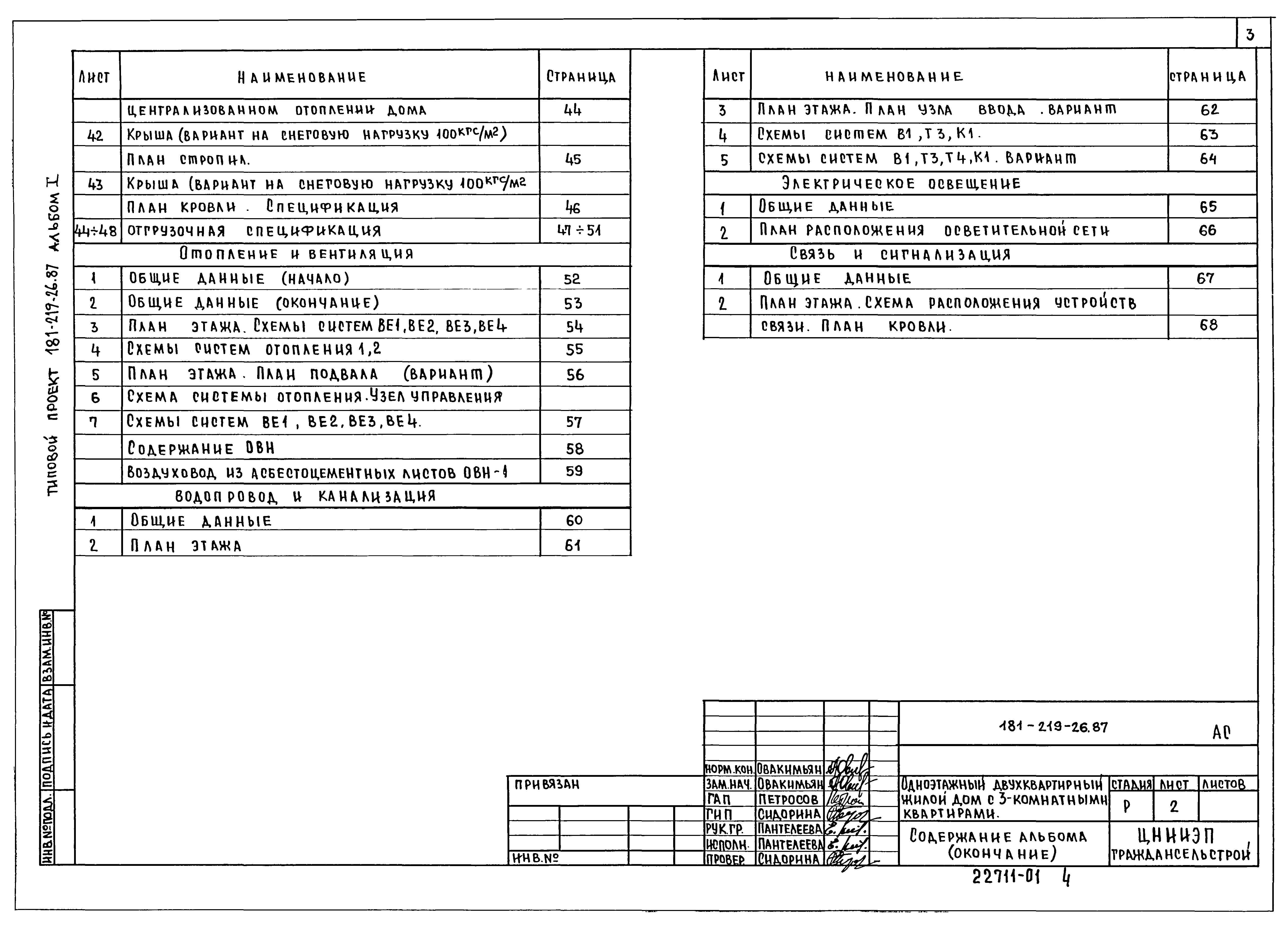 Типовой проект 181-219-26.87