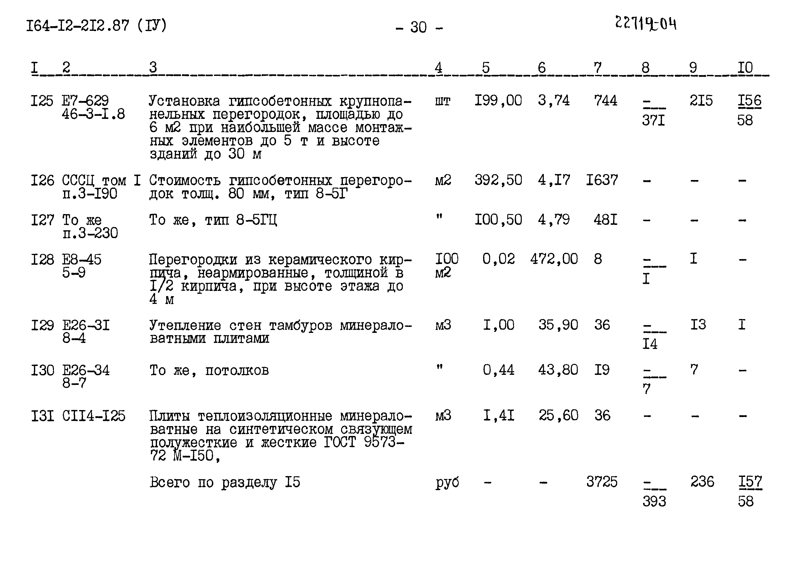 Типовой проект 164-12-212.87