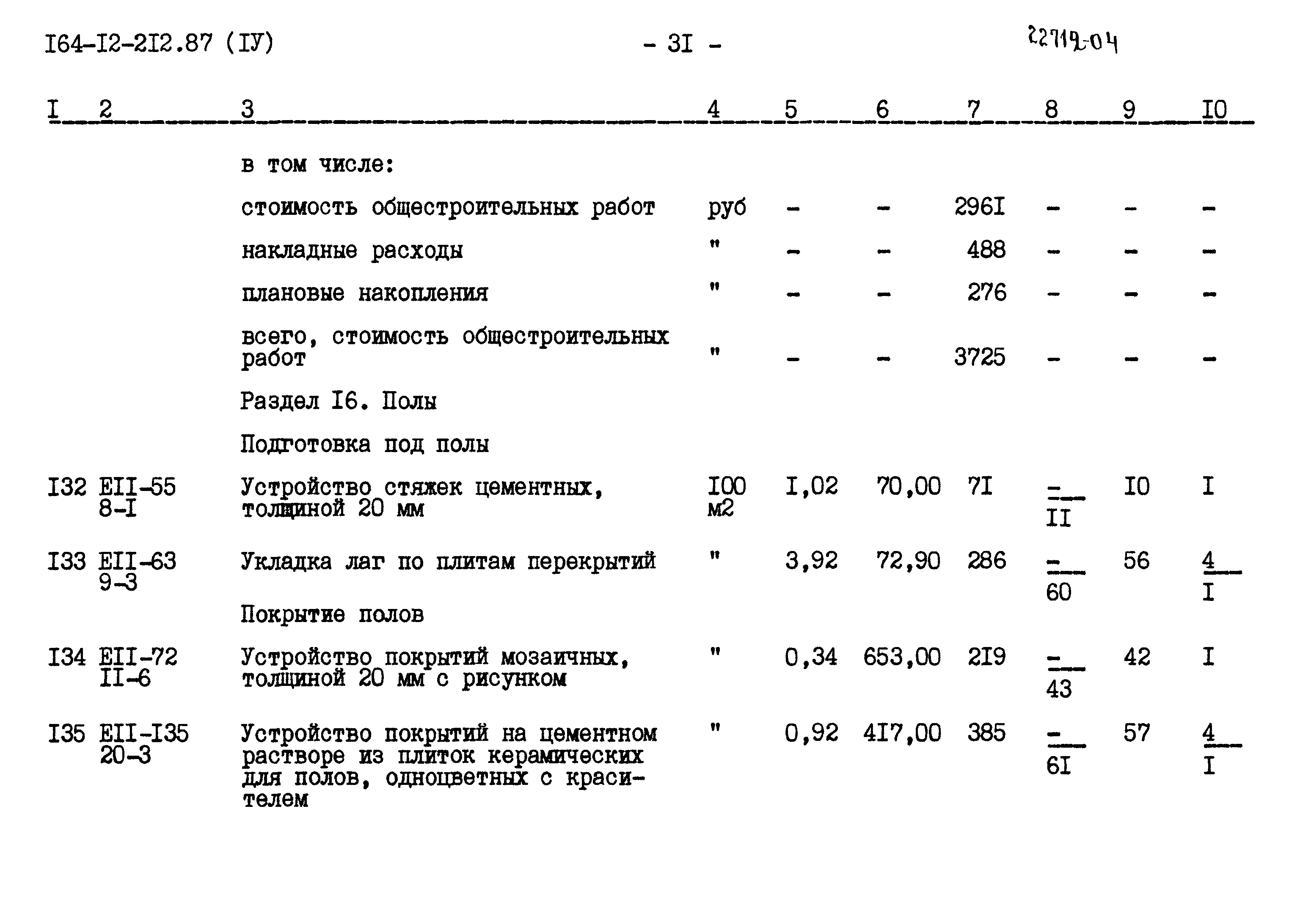 Типовой проект 164-12-212.87