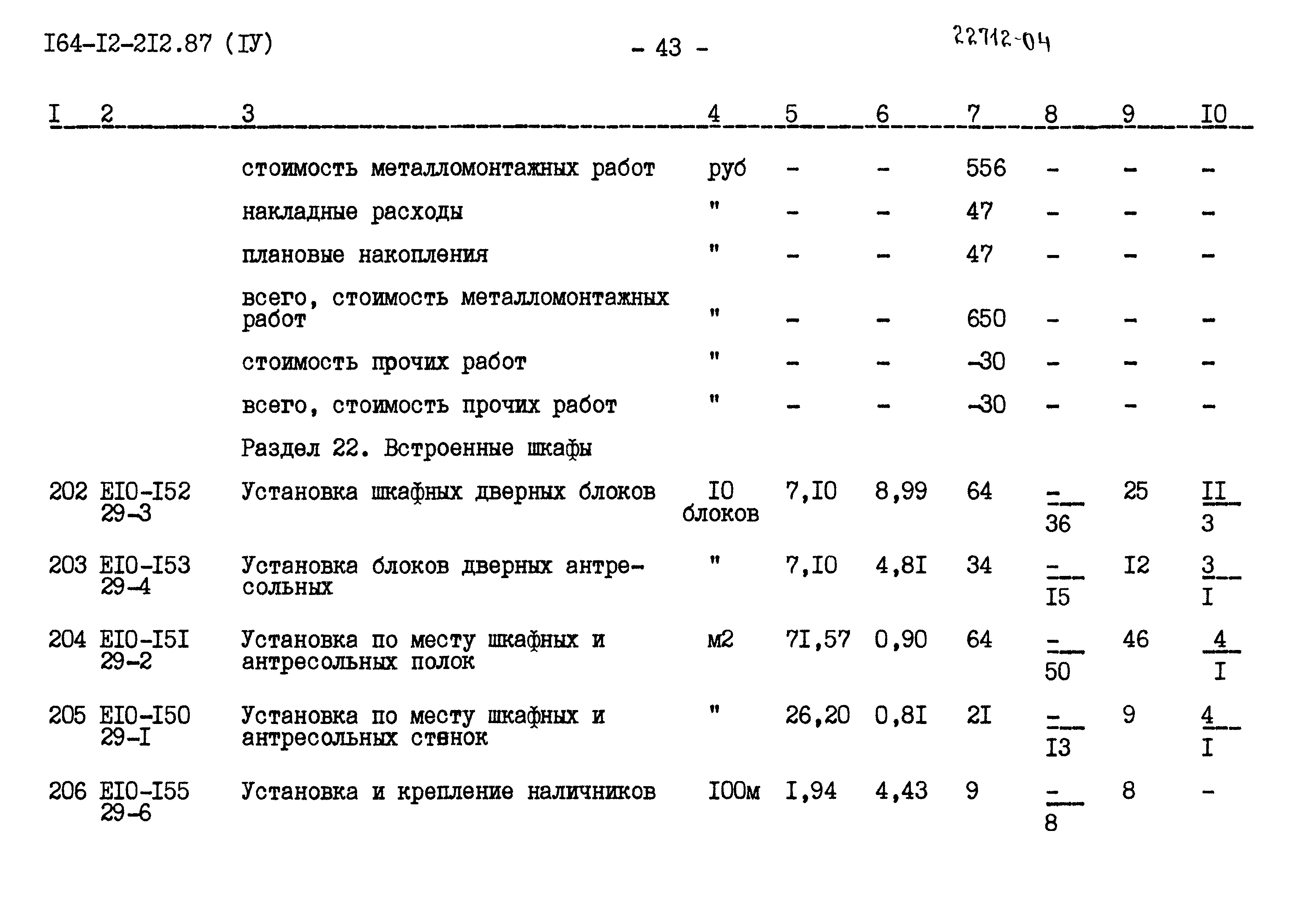Типовой проект 164-12-212.87