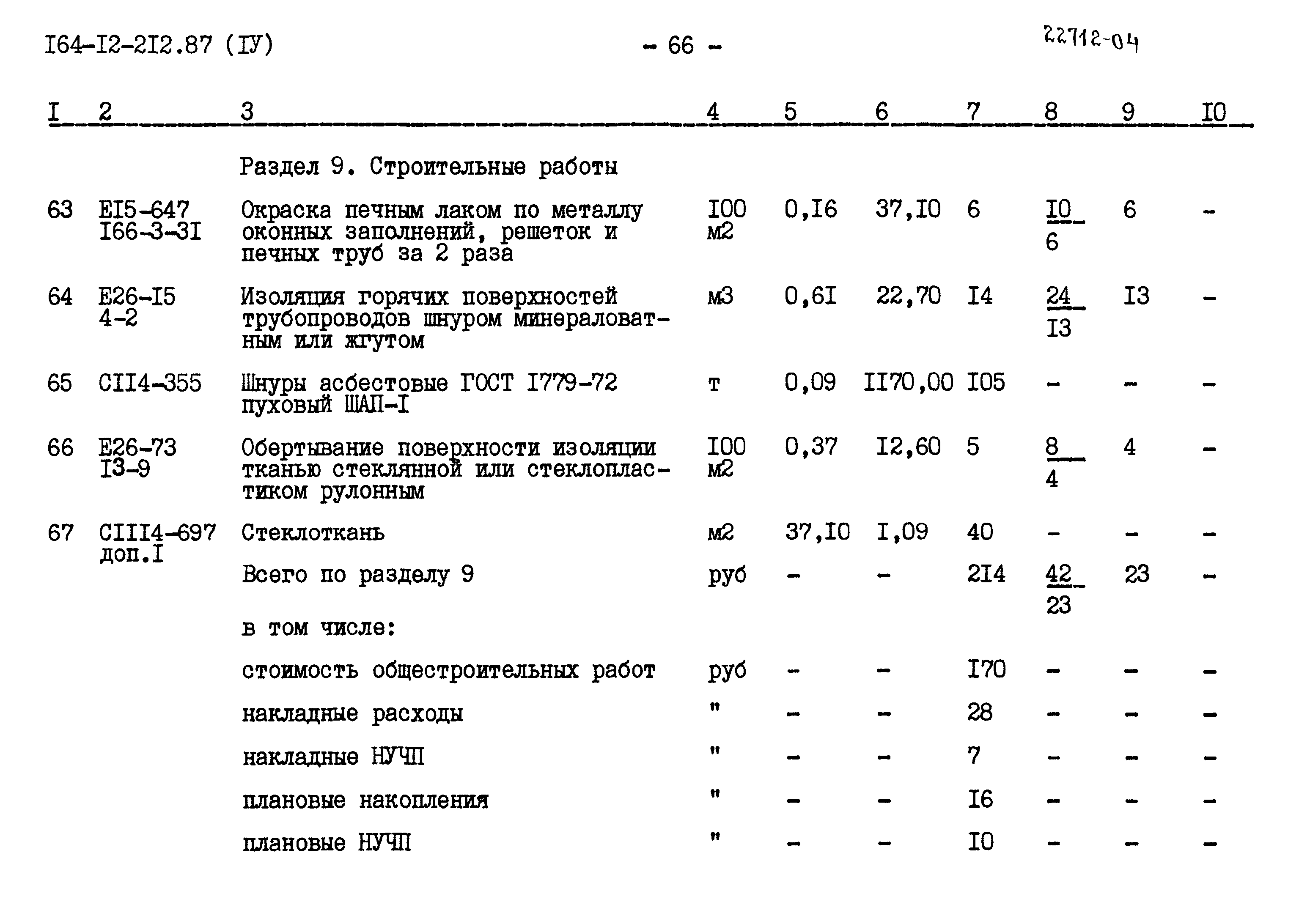 Типовой проект 164-12-212.87