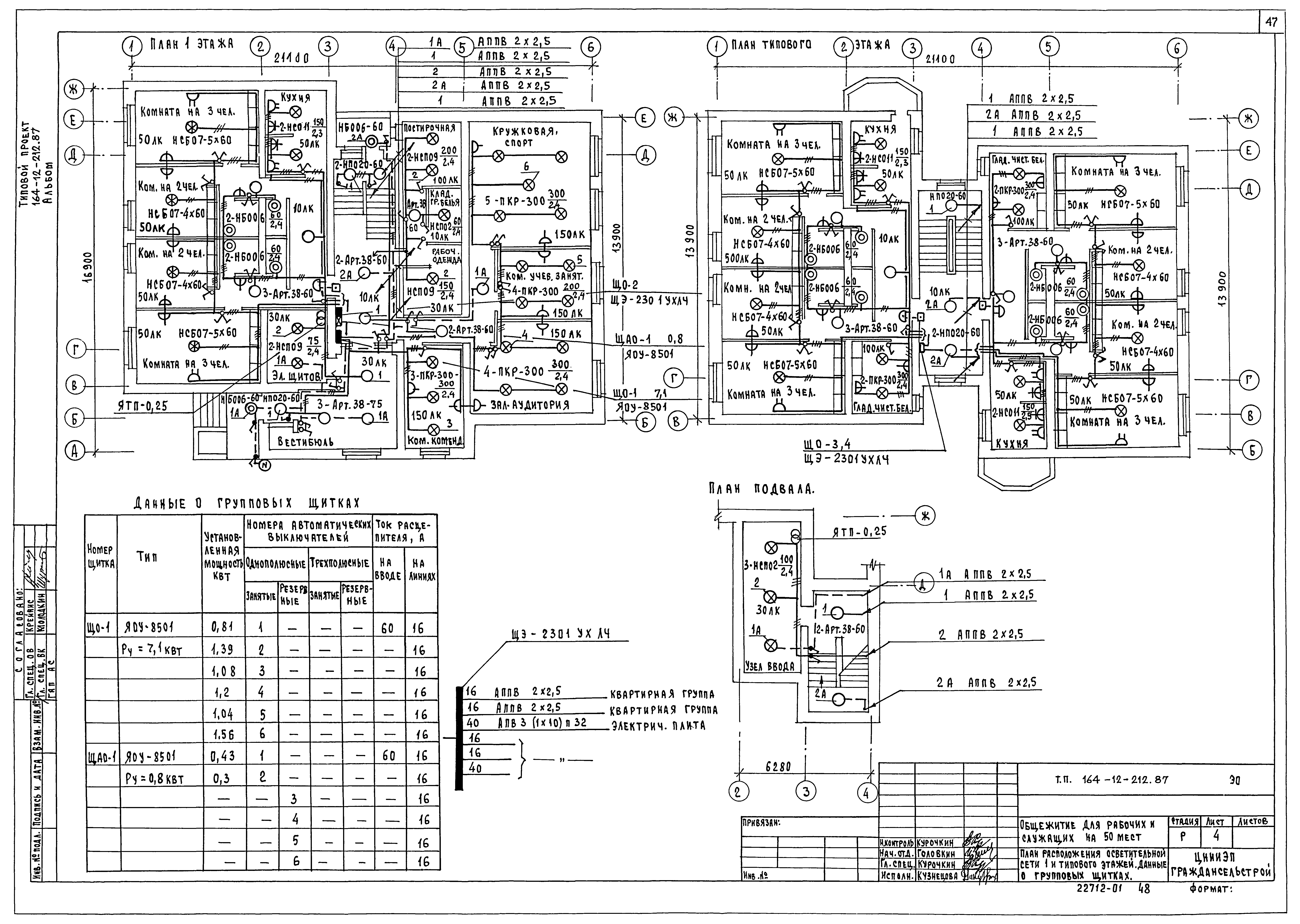 Типовой проект 164-12-212.87