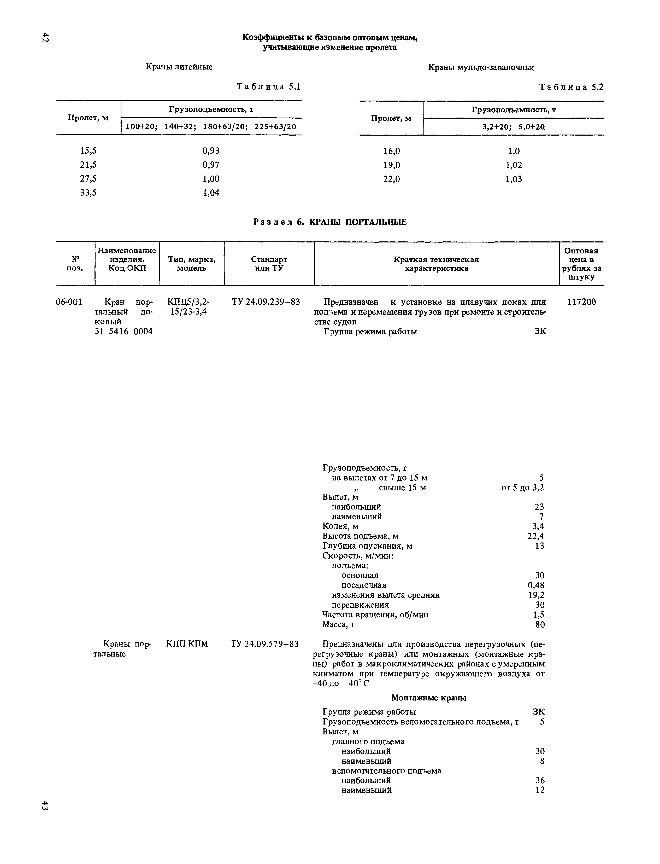 Прейскурант 19-06