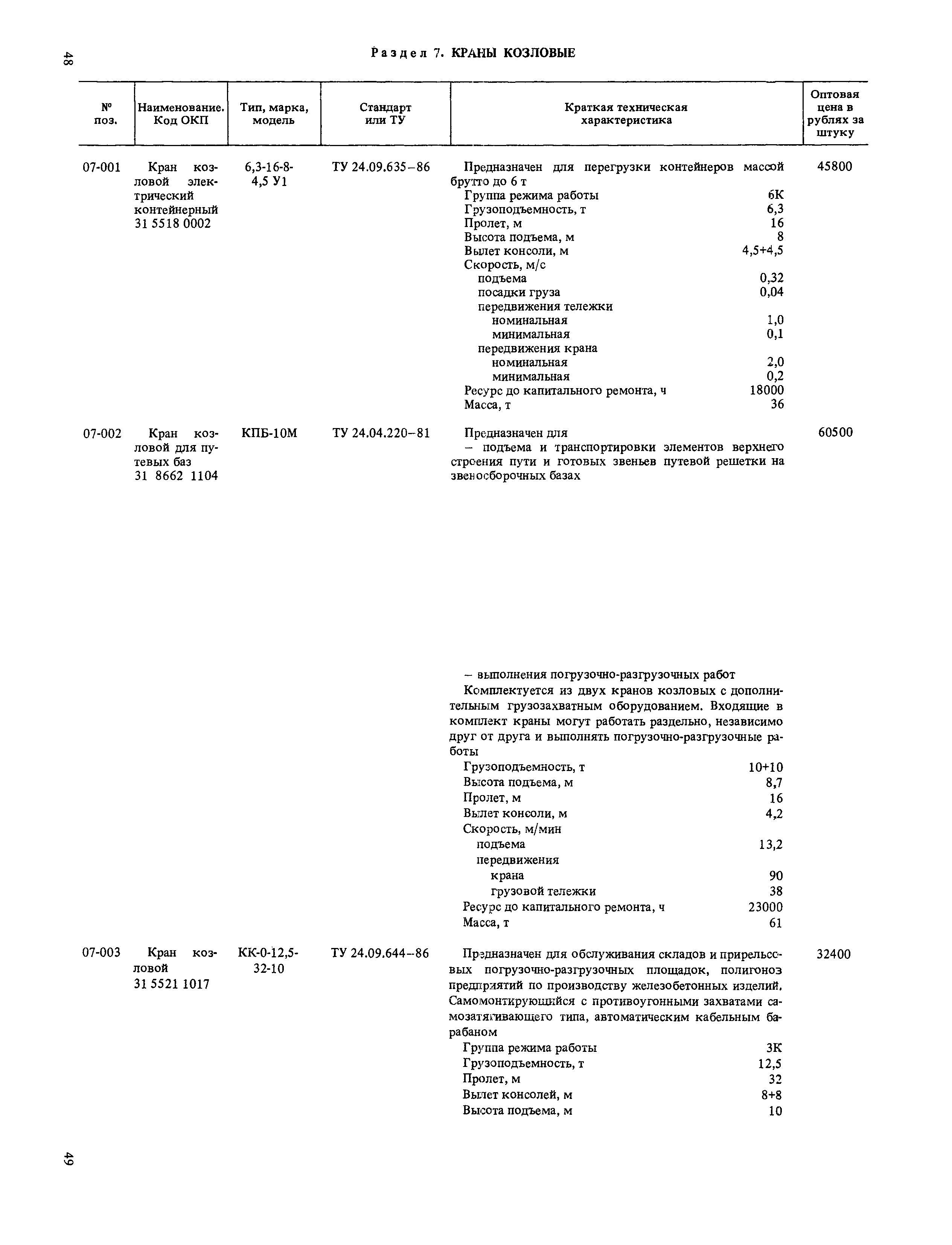 Прейскурант 19-06