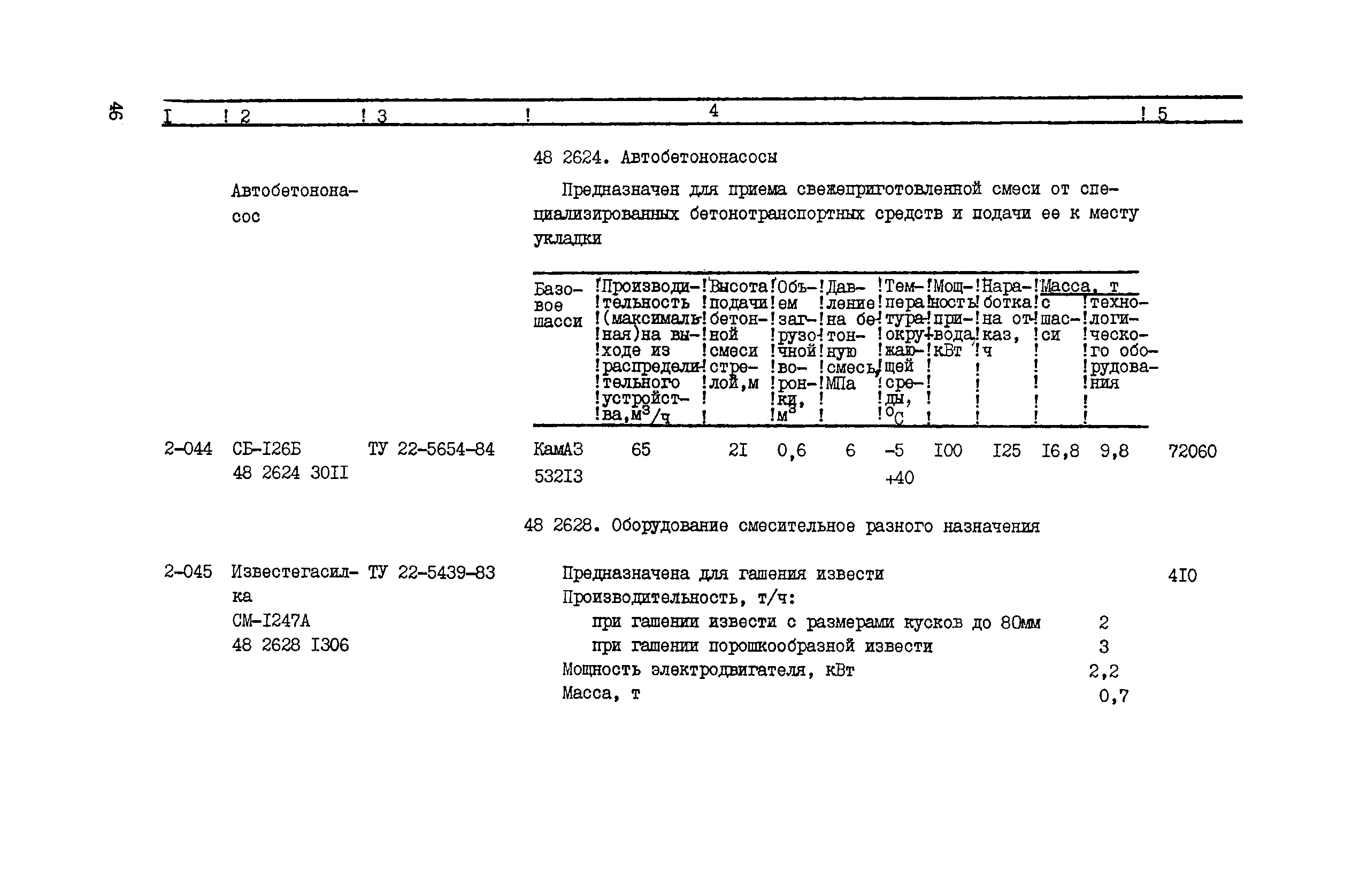 Прейскурант 22-01