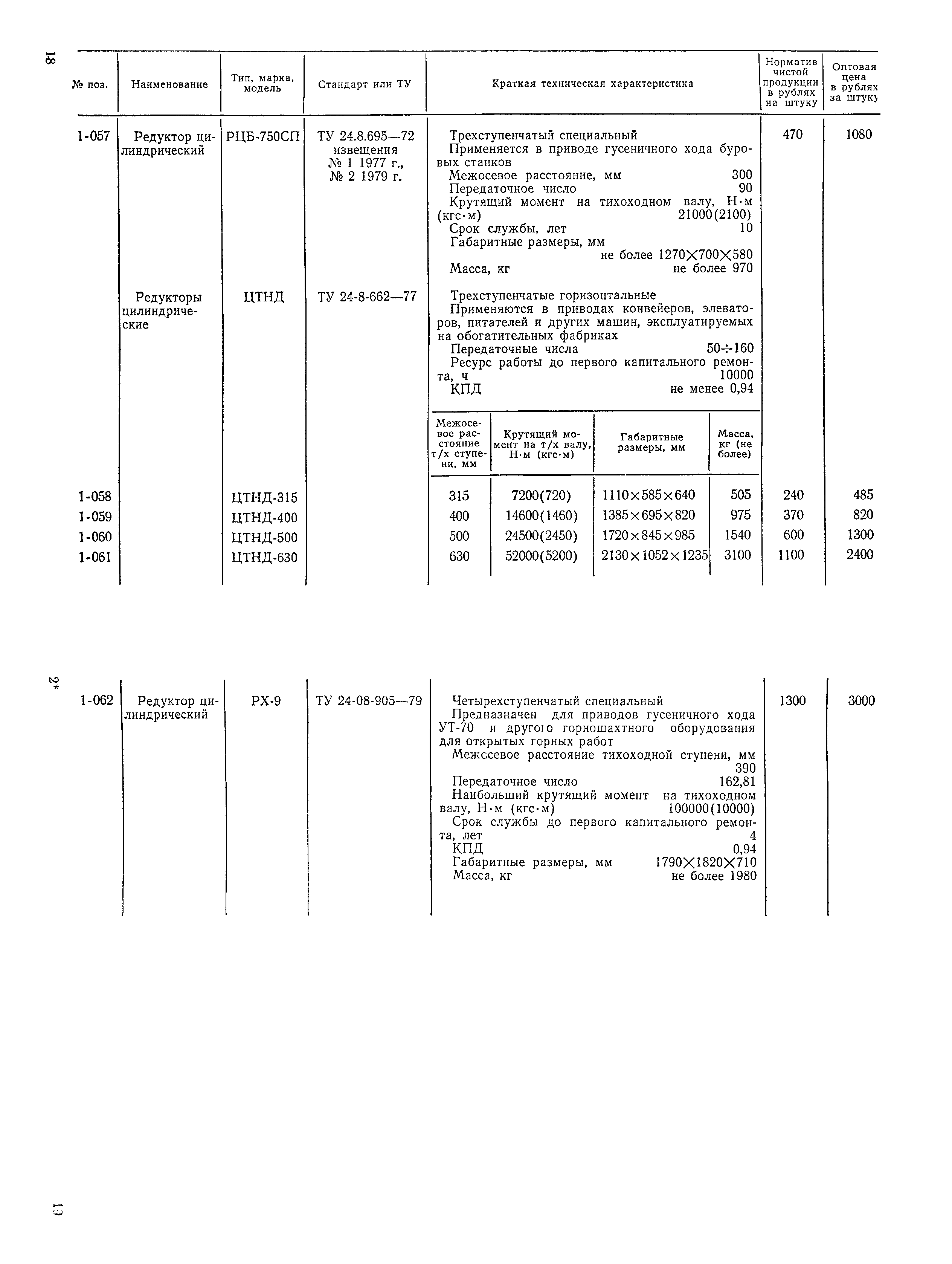 Прейскурант 19-08