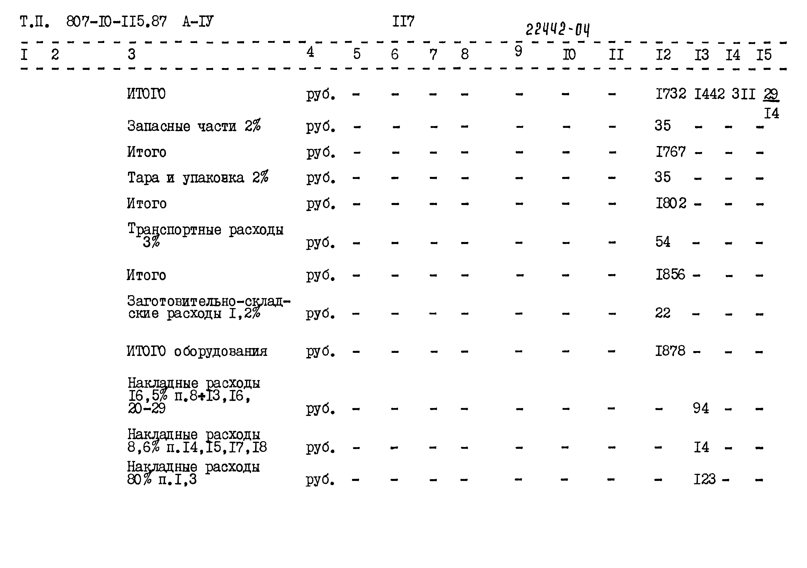 Типовой проект 807-10-115.87
