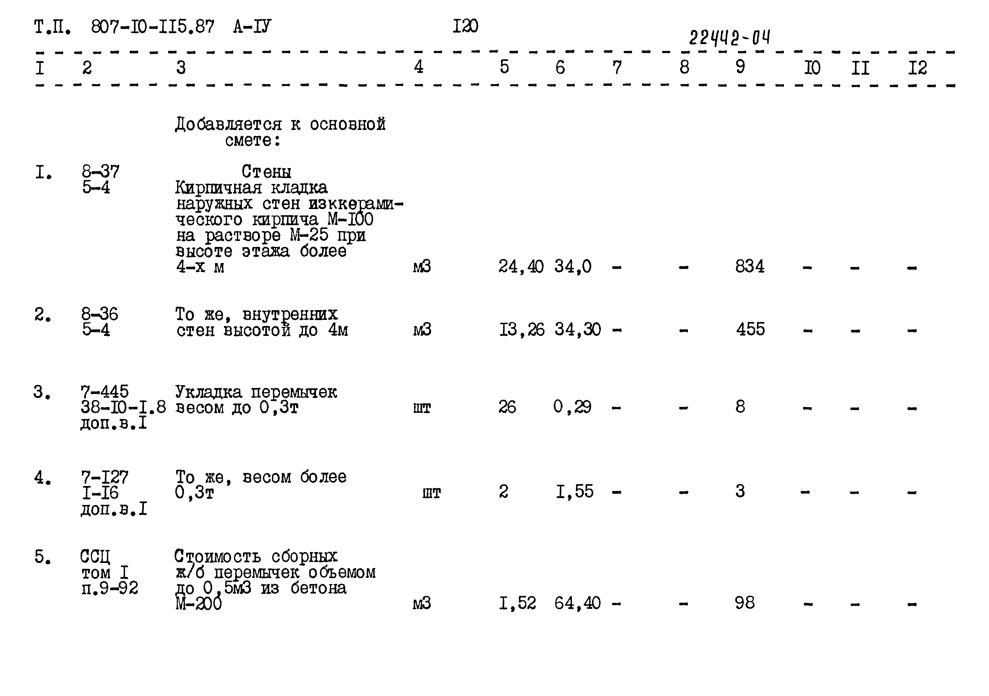 Типовой проект 807-10-115.87