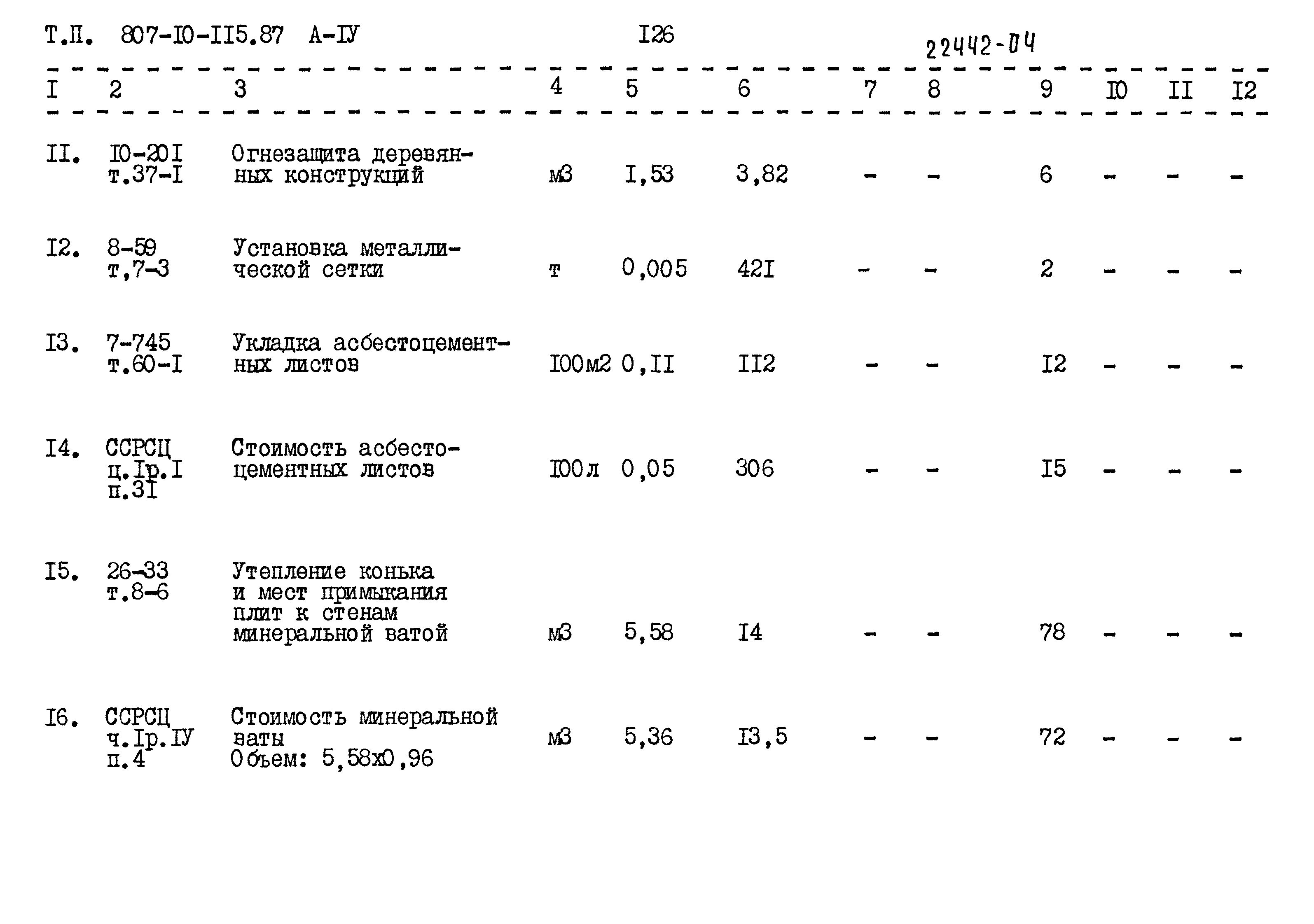 Типовой проект 807-10-115.87