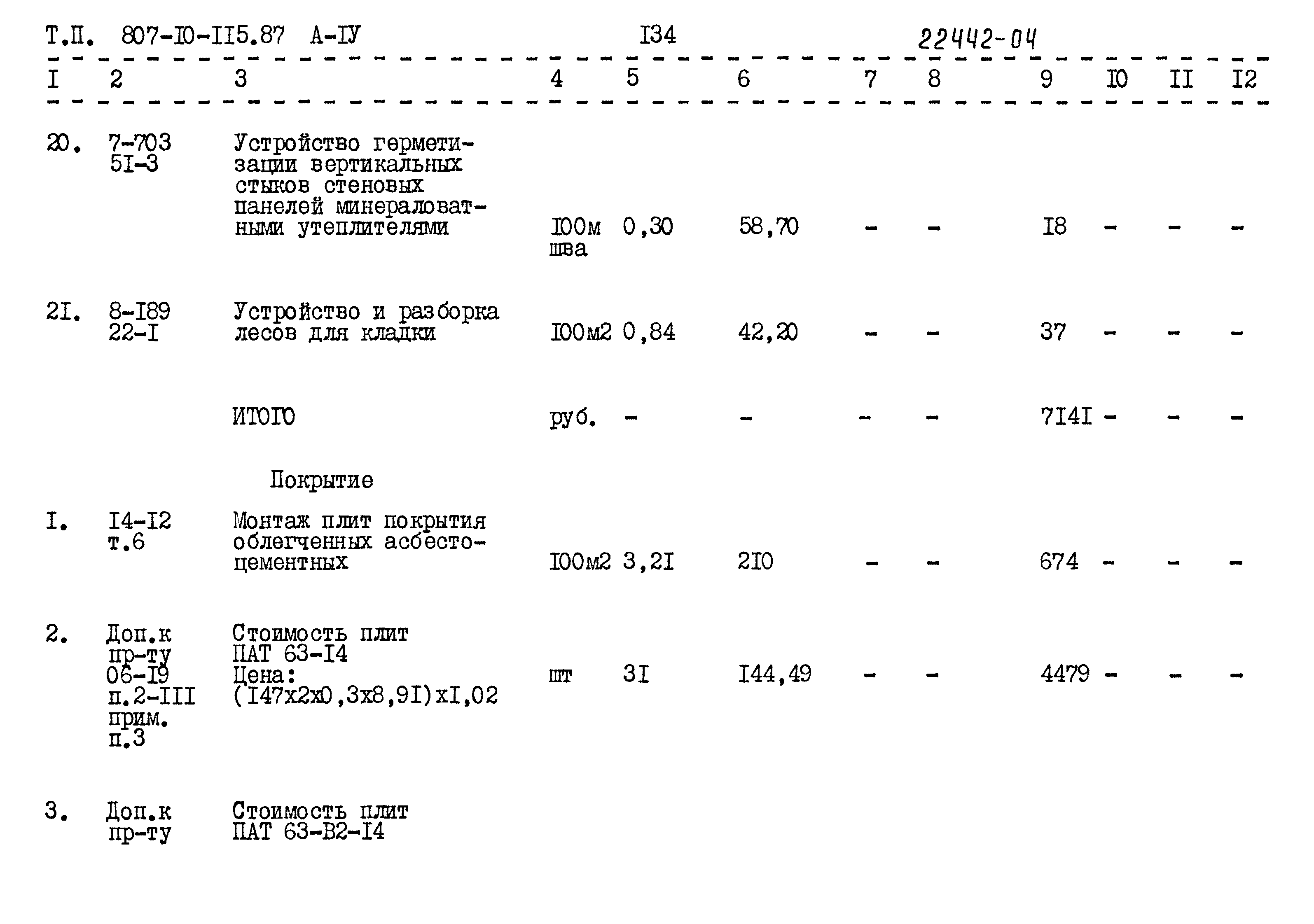 Типовой проект 807-10-115.87