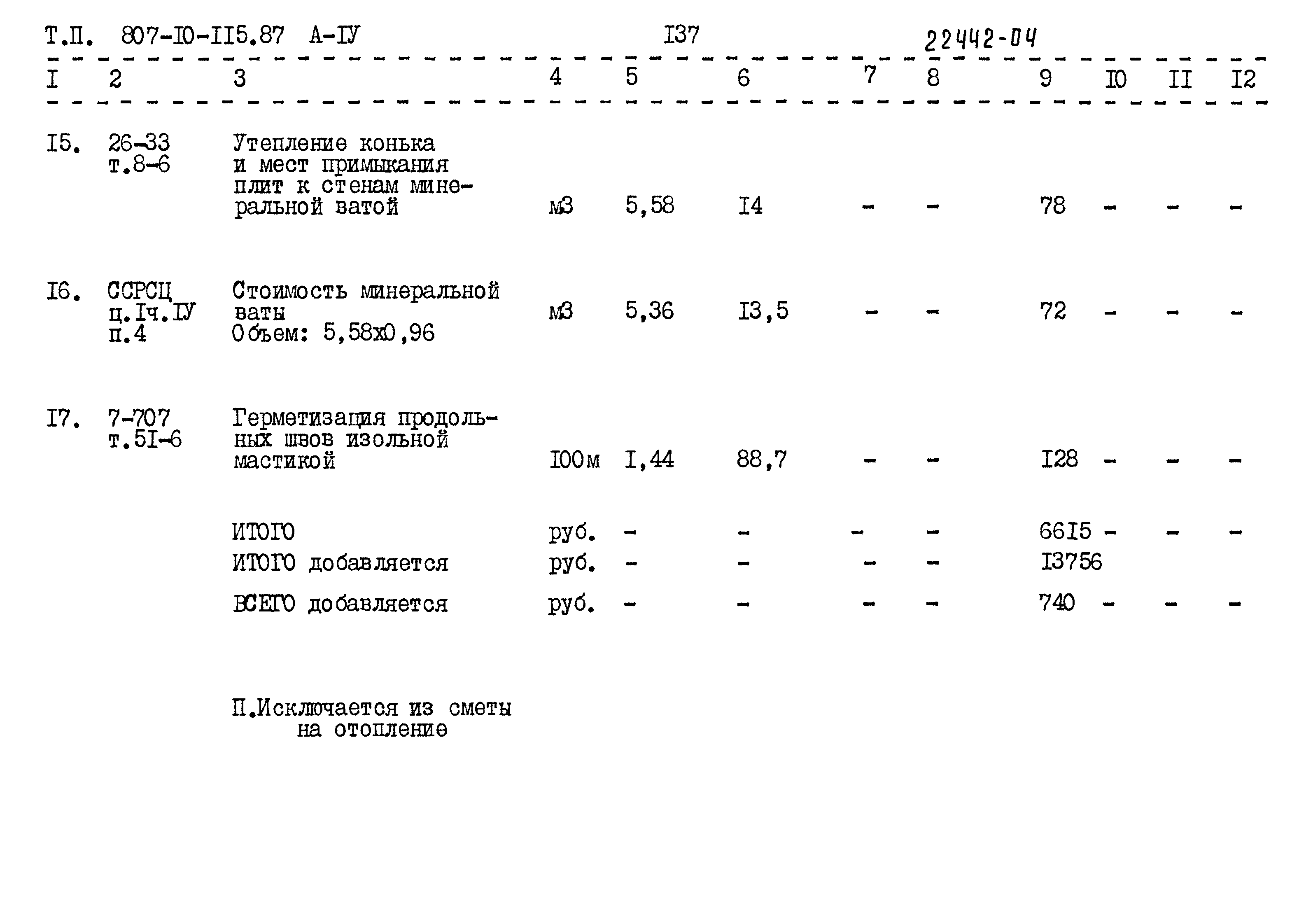 Типовой проект 807-10-115.87