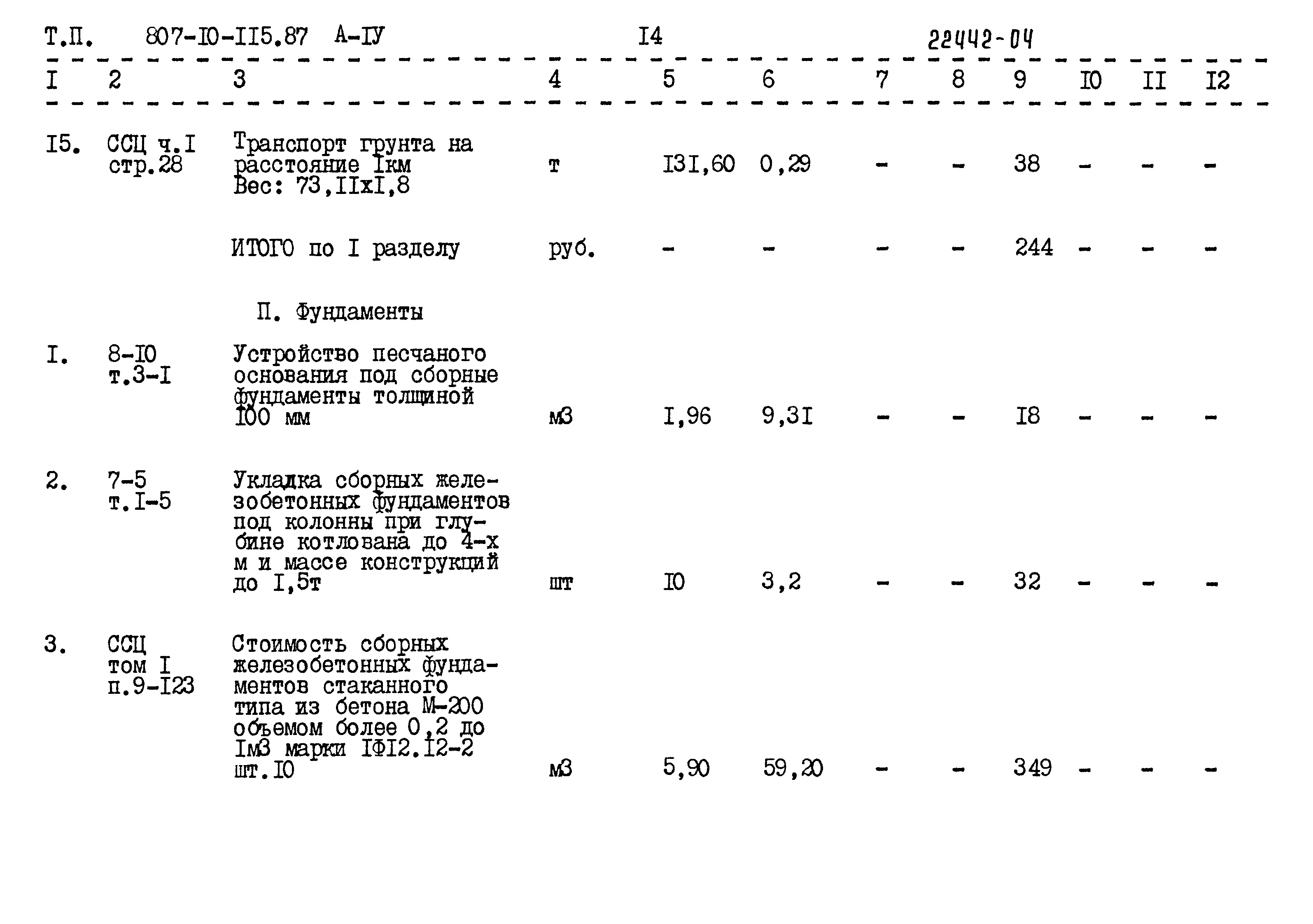 Типовой проект 807-10-115.87