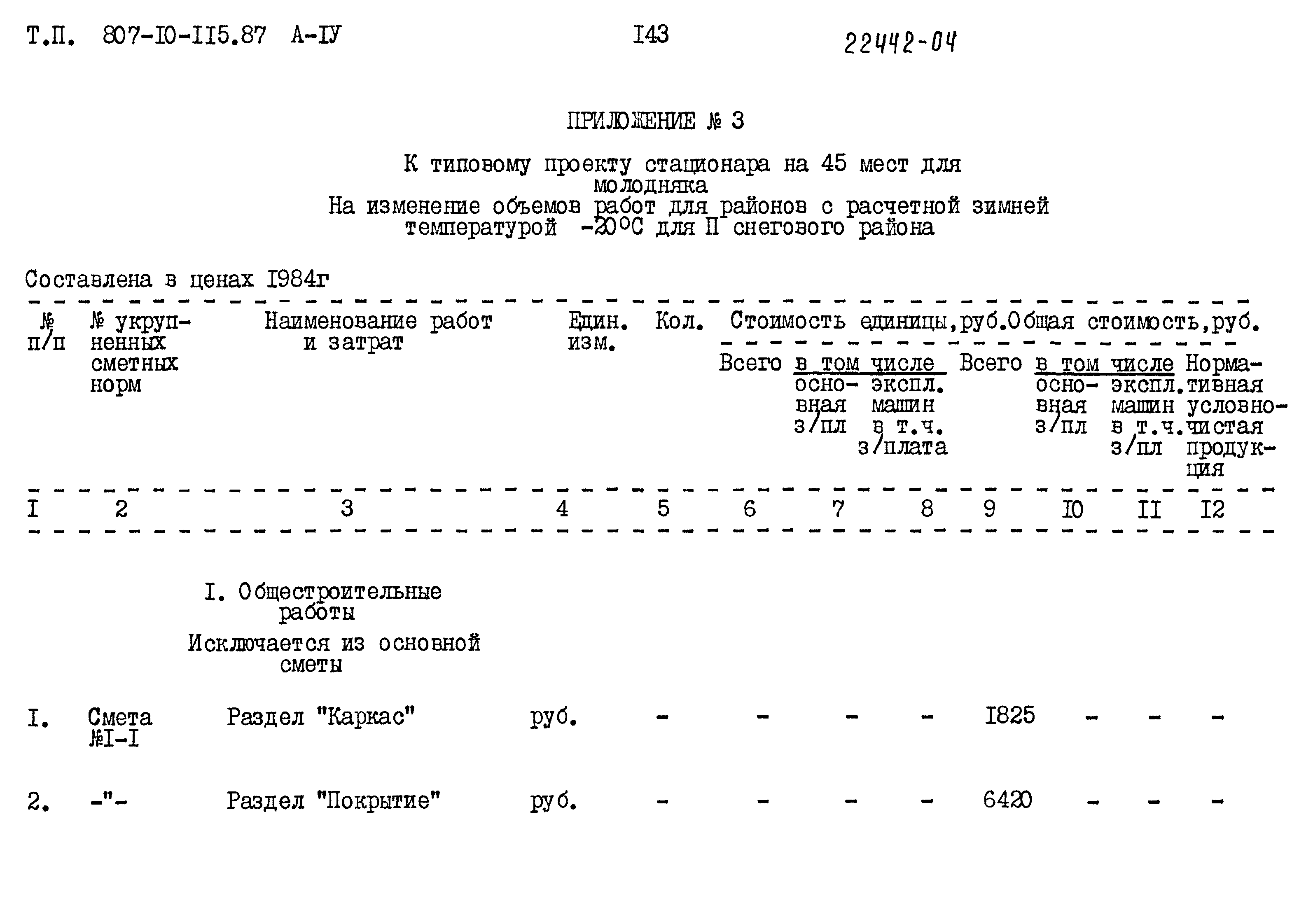 Типовой проект 807-10-115.87