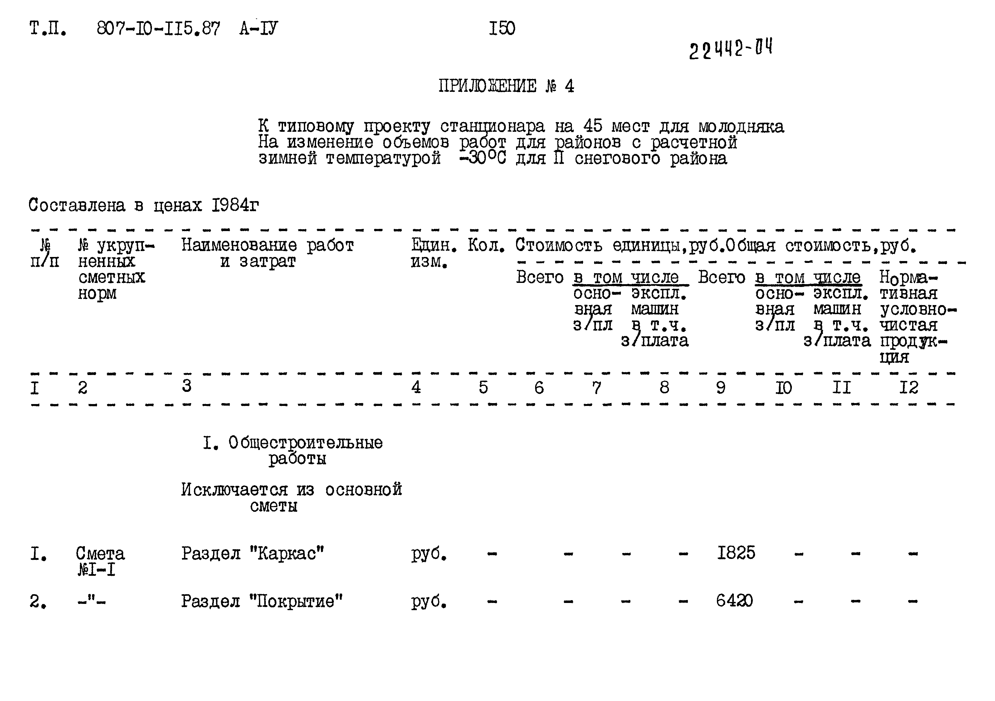 Типовой проект 807-10-115.87