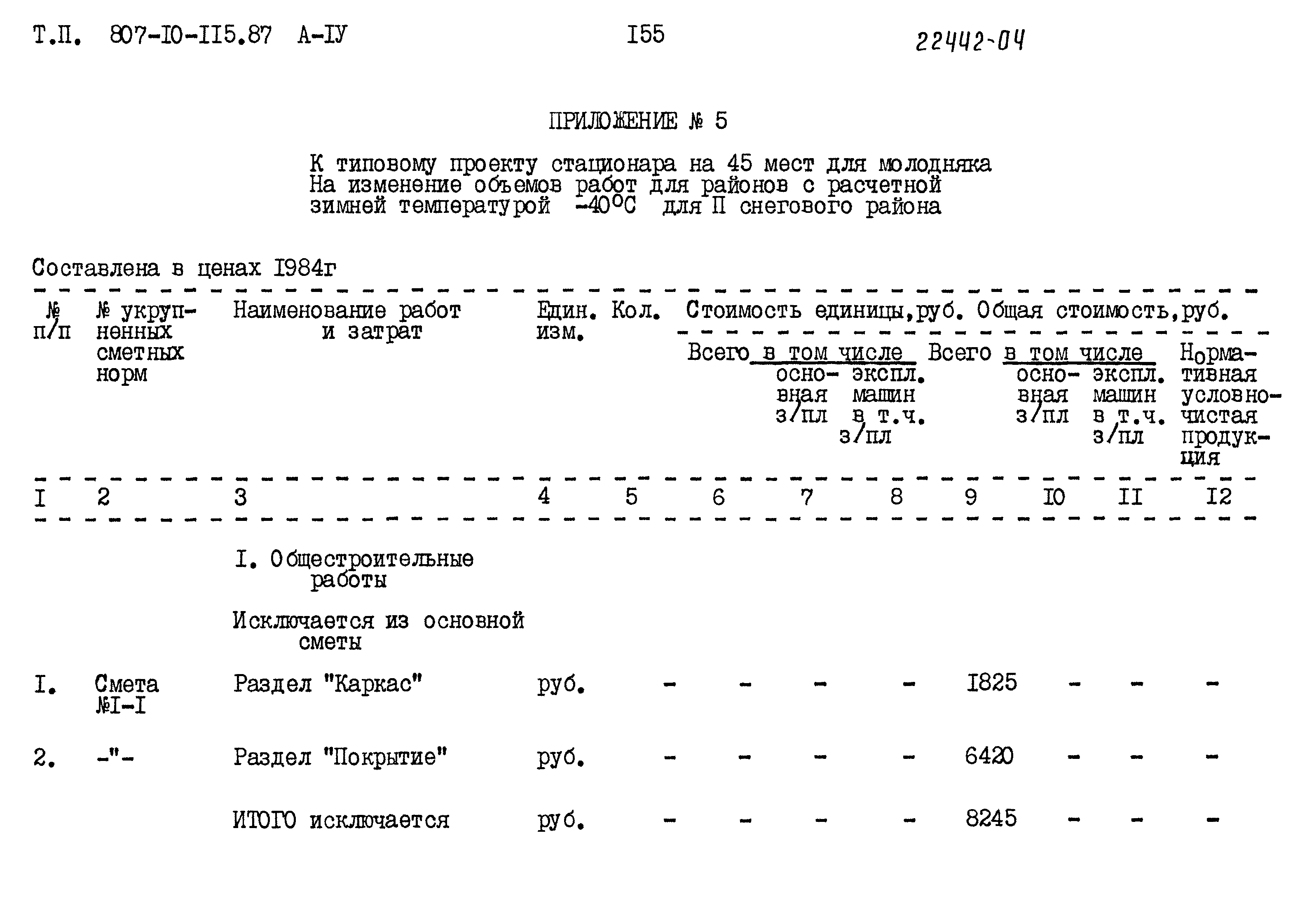 Типовой проект 807-10-115.87