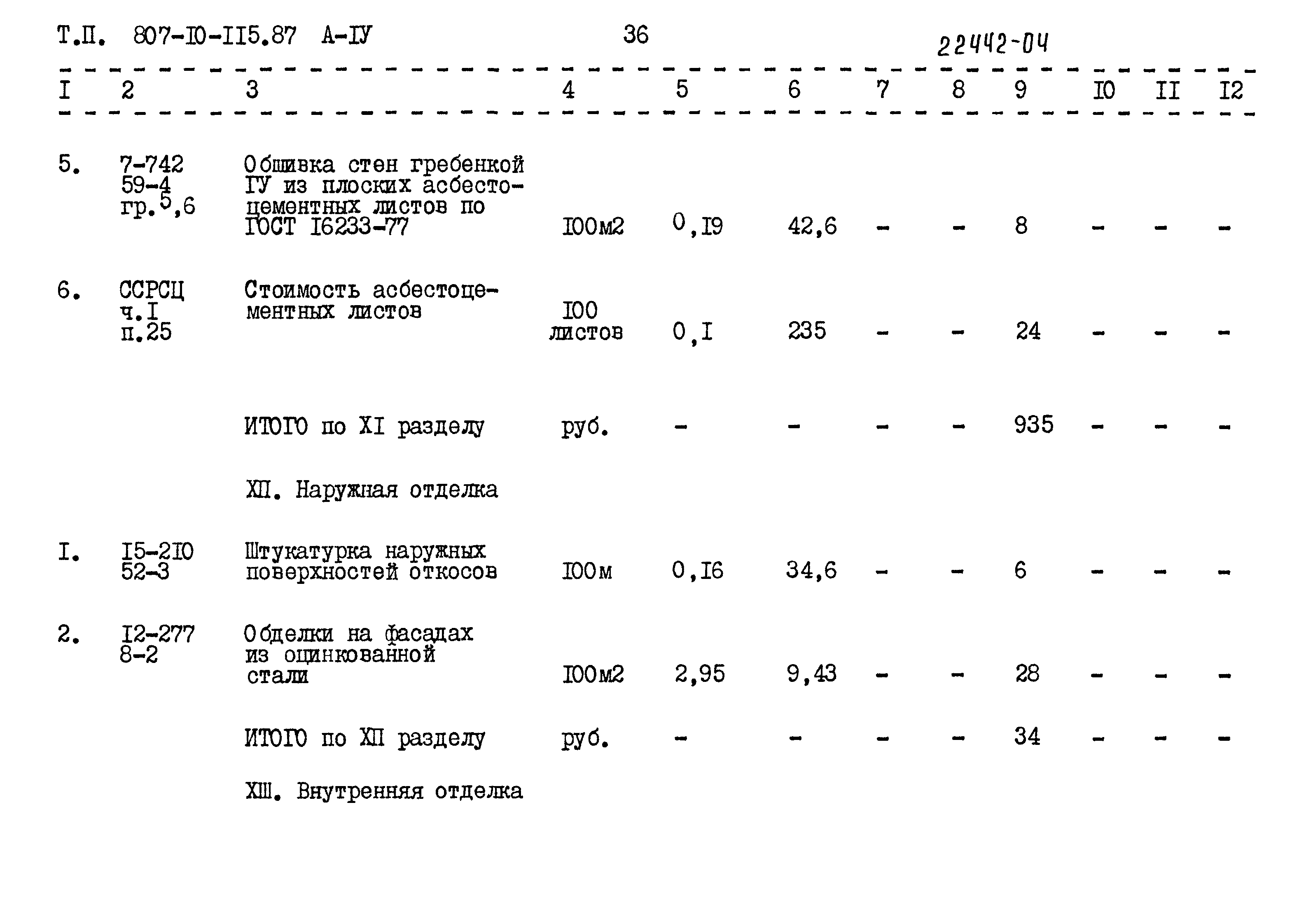 Типовой проект 807-10-115.87