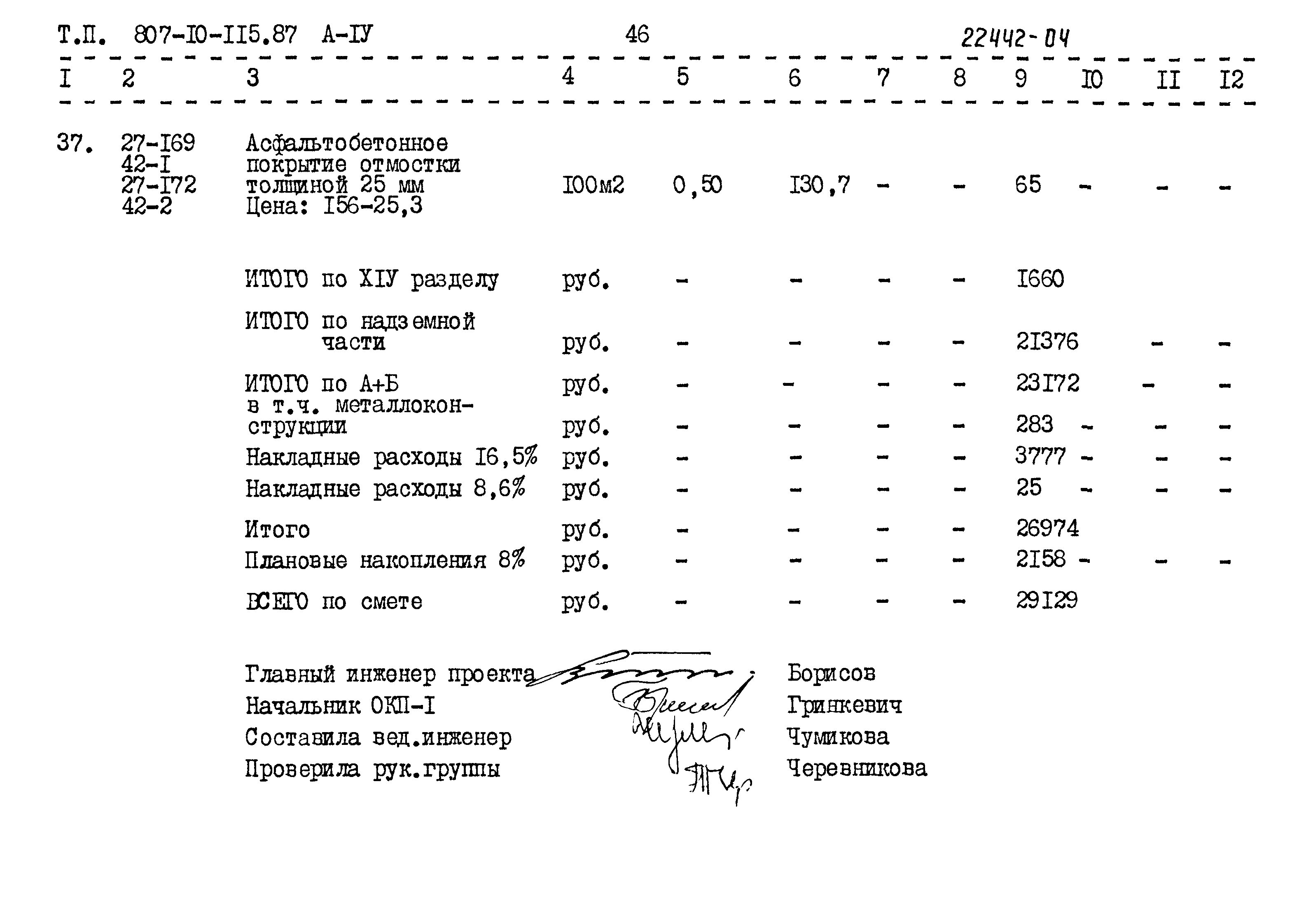 Типовой проект 807-10-115.87