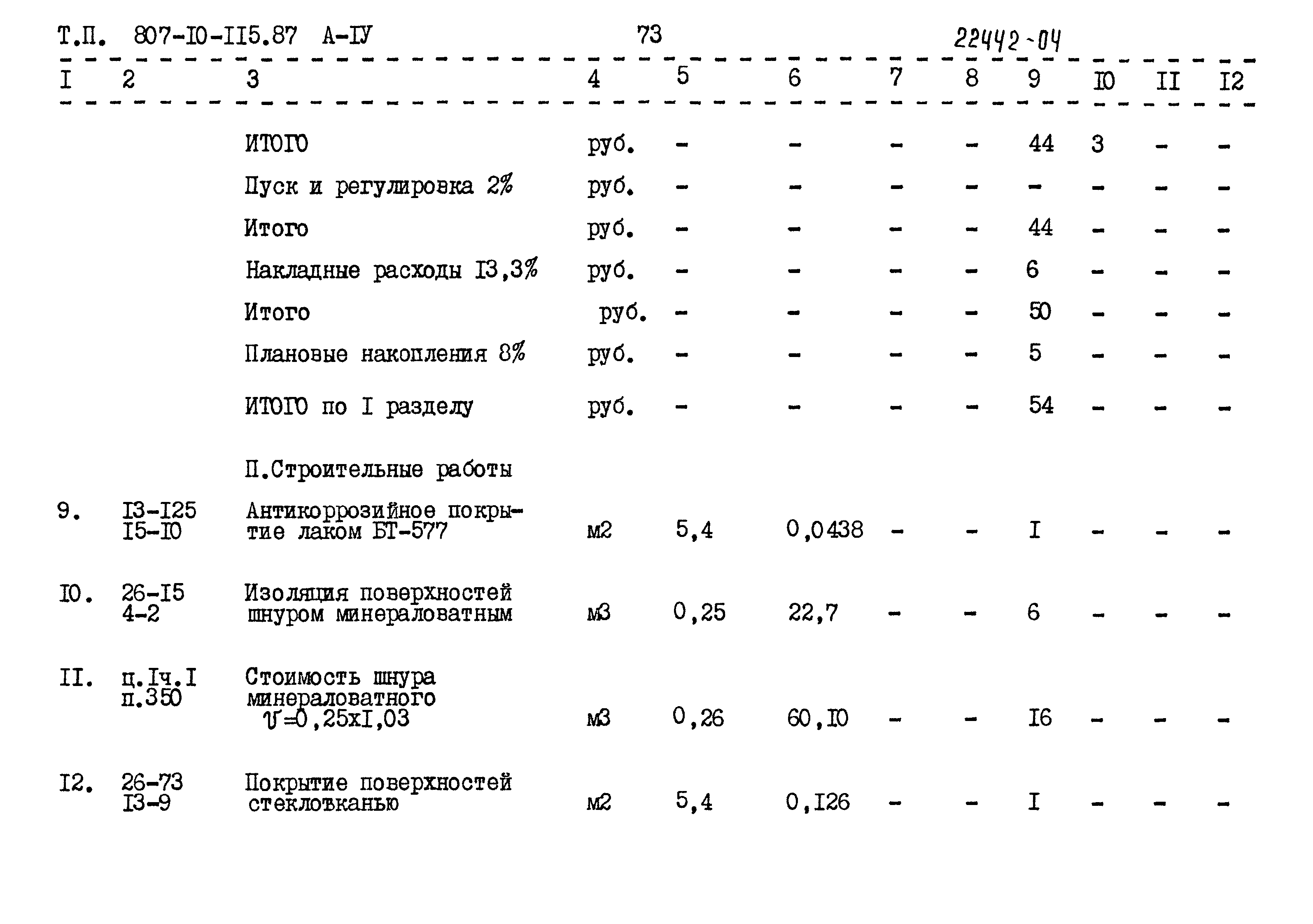 Типовой проект 807-10-115.87