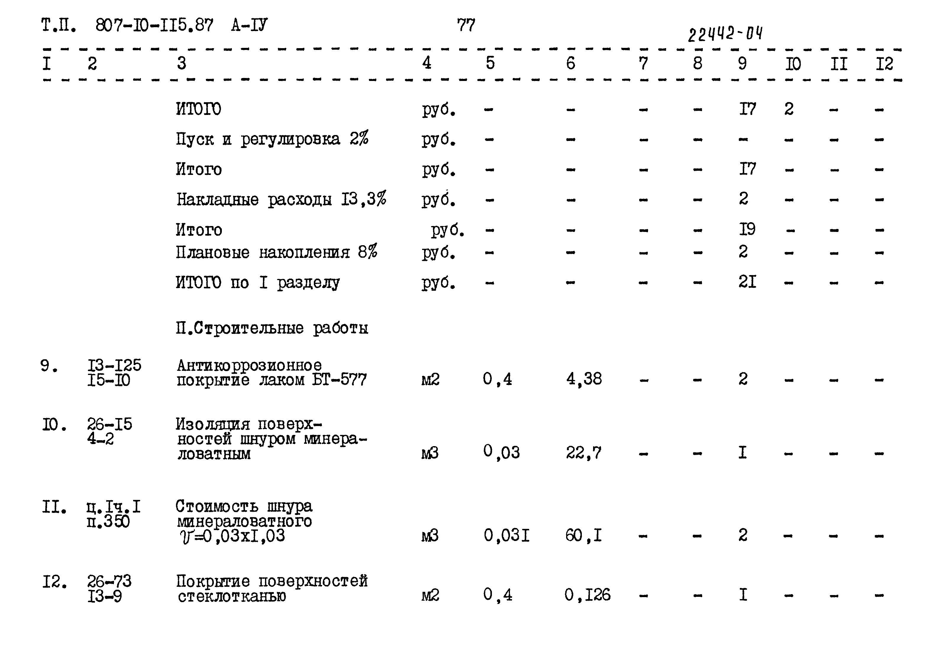 Типовой проект 807-10-115.87