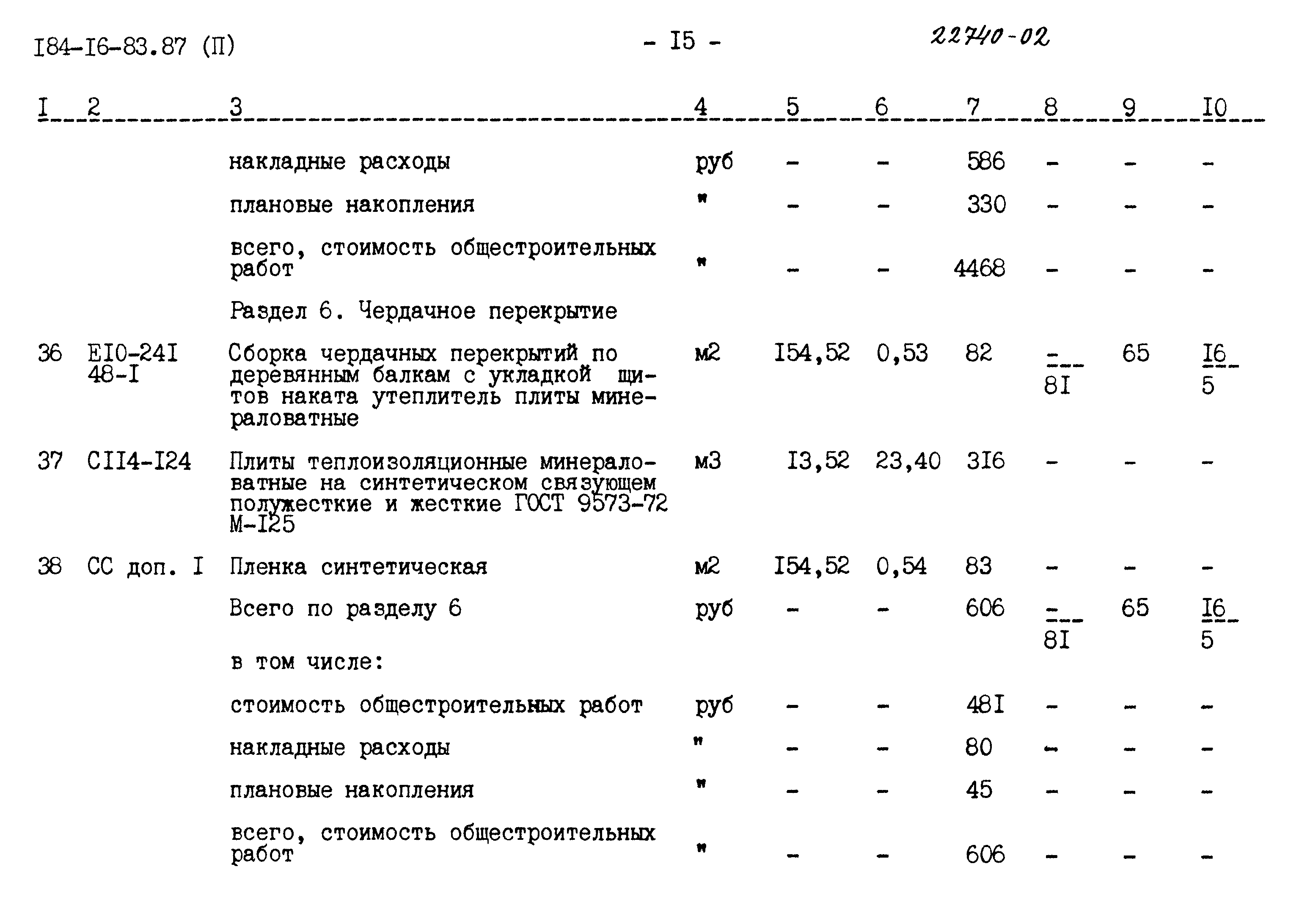 Типовой проект 184-16-83.87