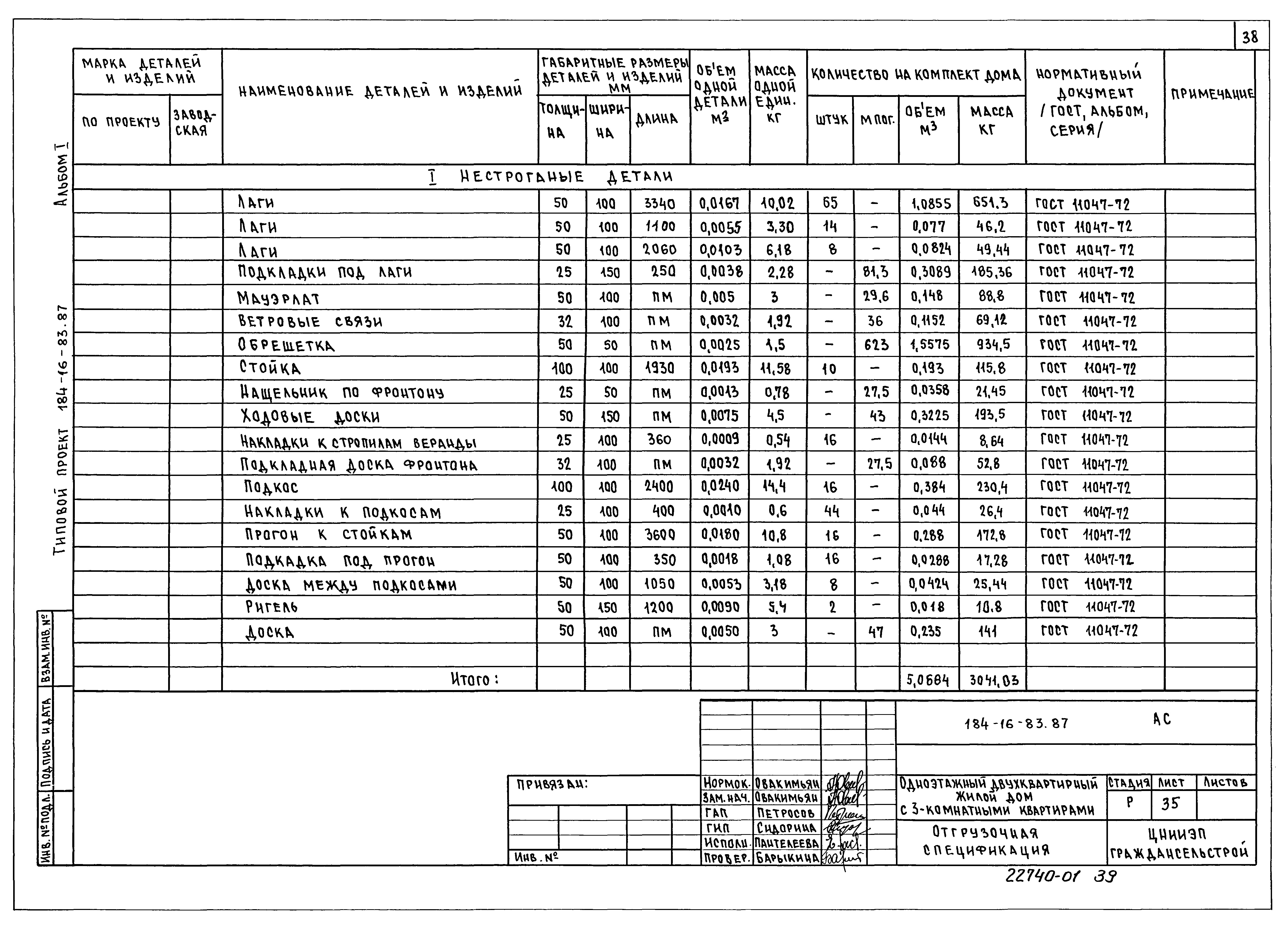 Типовой проект 184-16-83.87