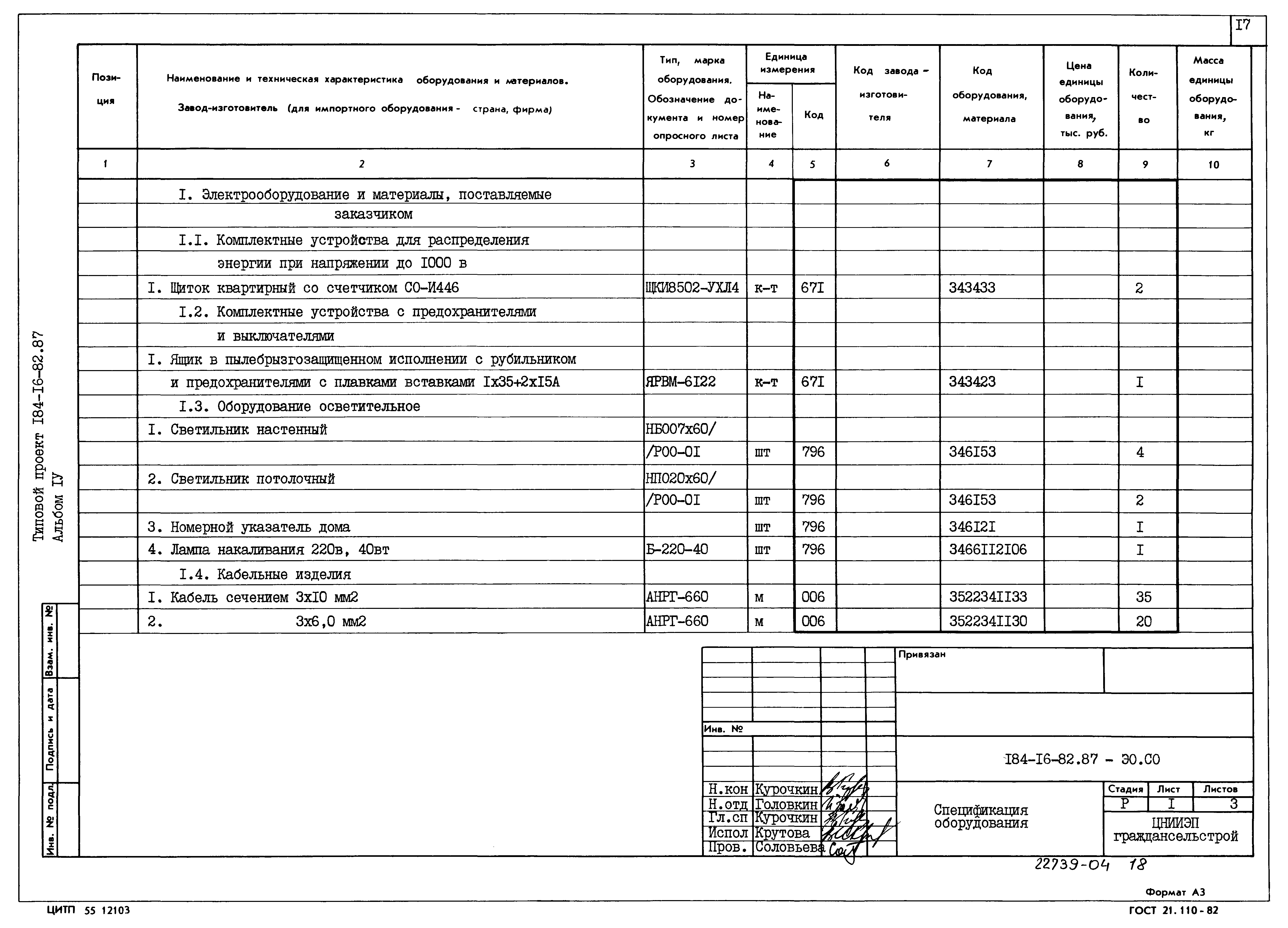 Типовой проект 184-16-82.87