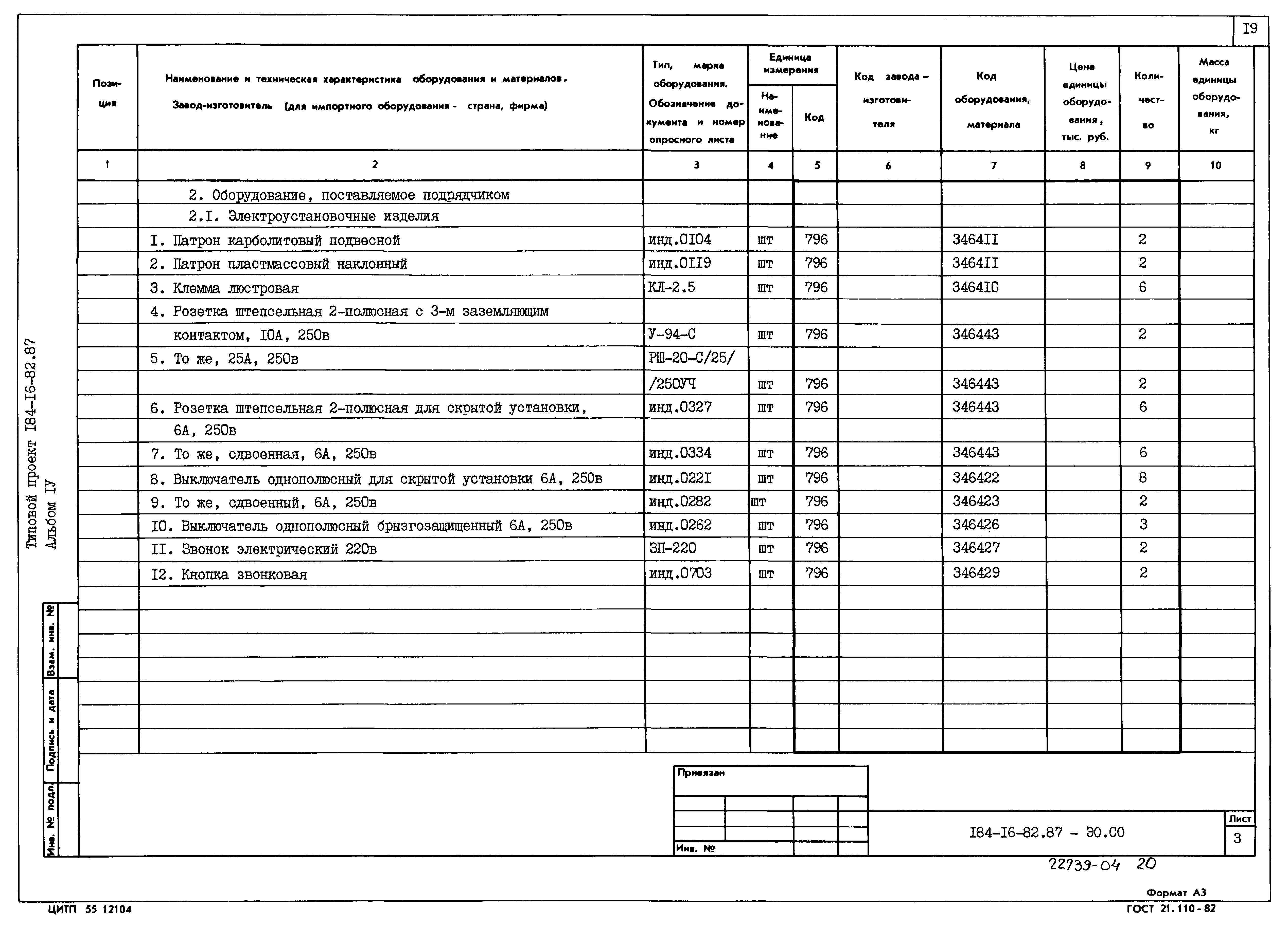 Типовой проект 184-16-82.87