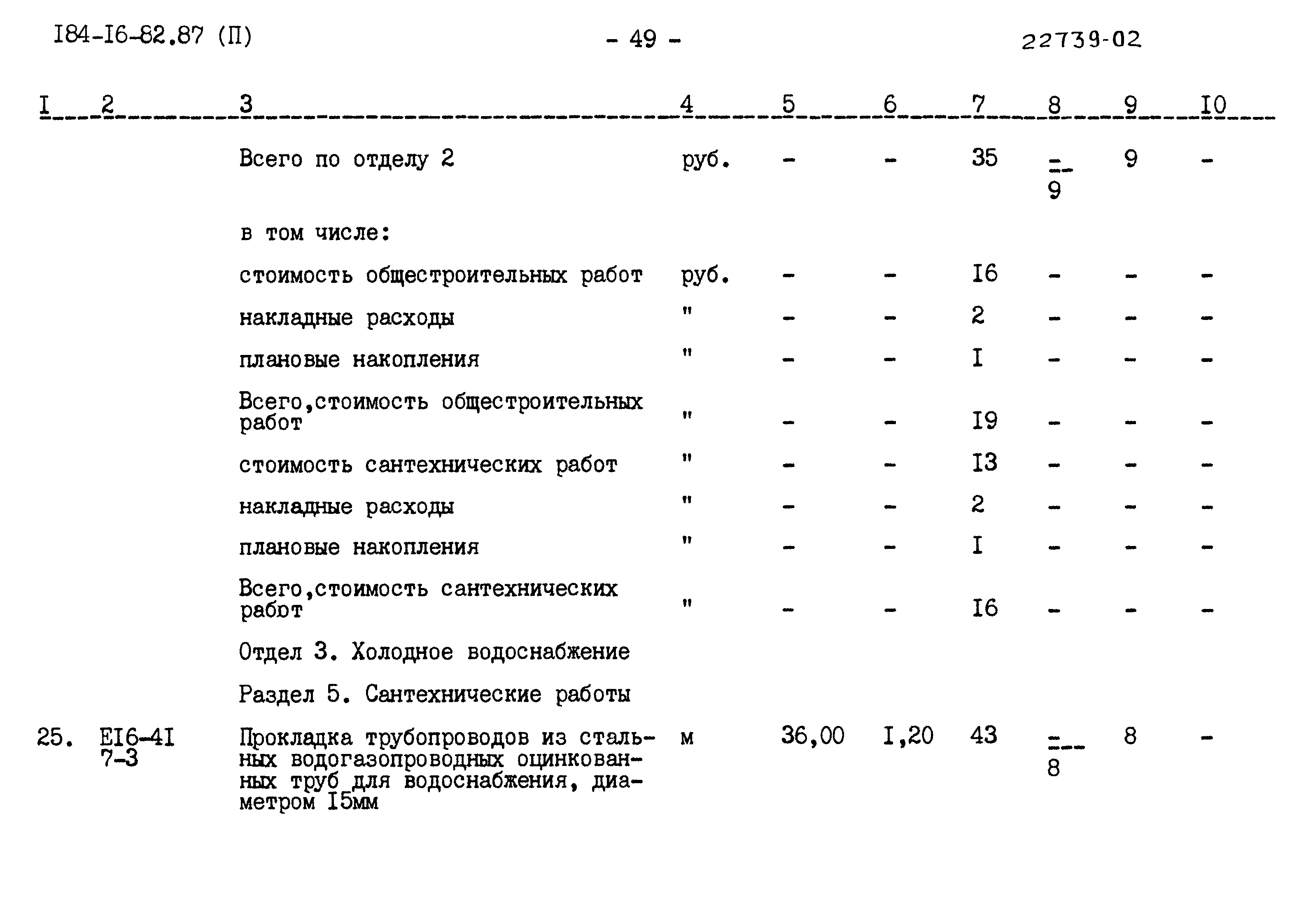 Типовой проект 184-16-82.87