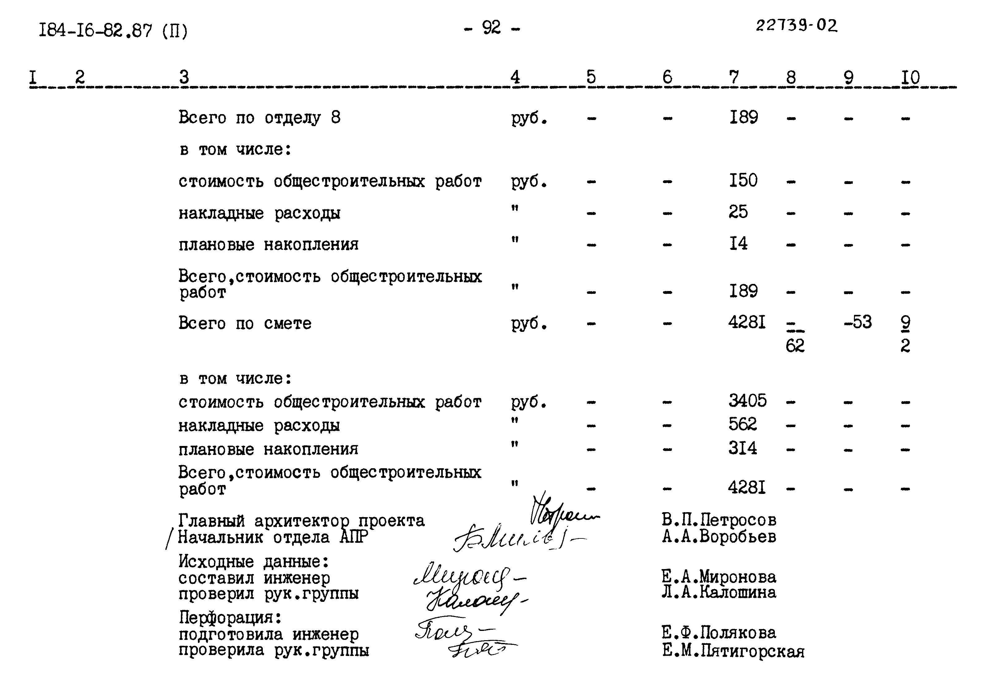 Типовой проект 184-16-82.87