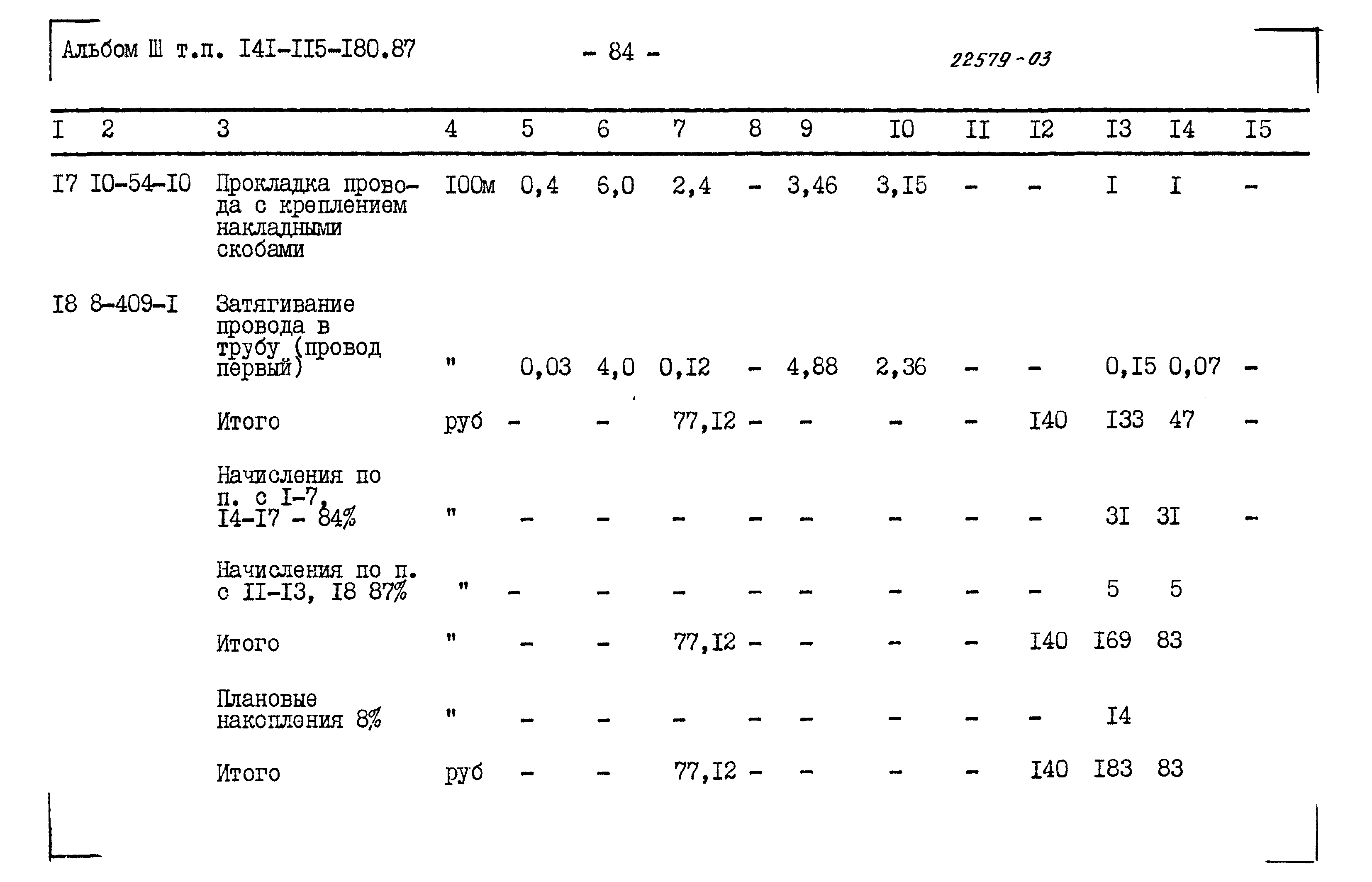 Типовой проект 141-115-180.87