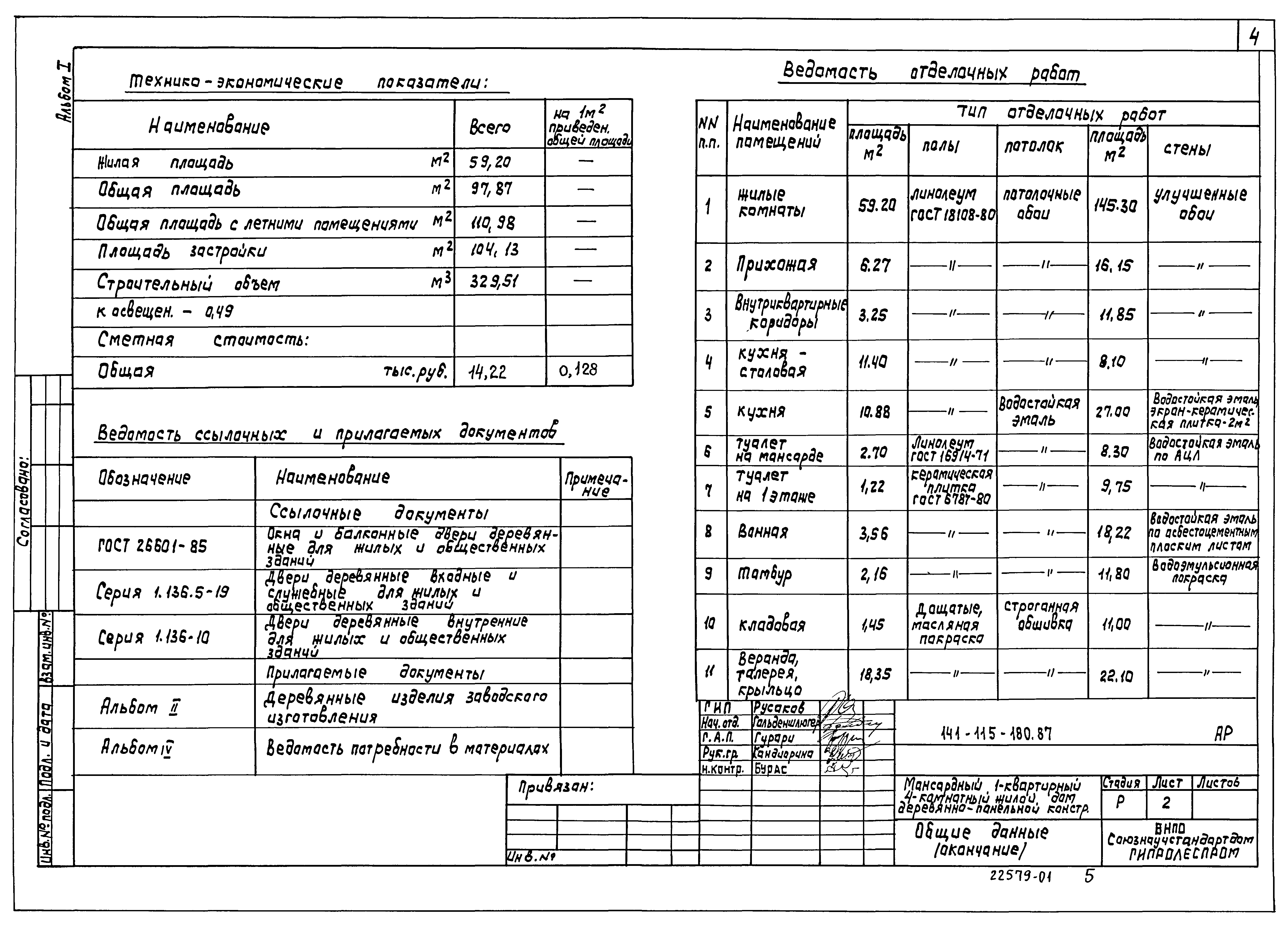 Типовой проект 141-115-180.87
