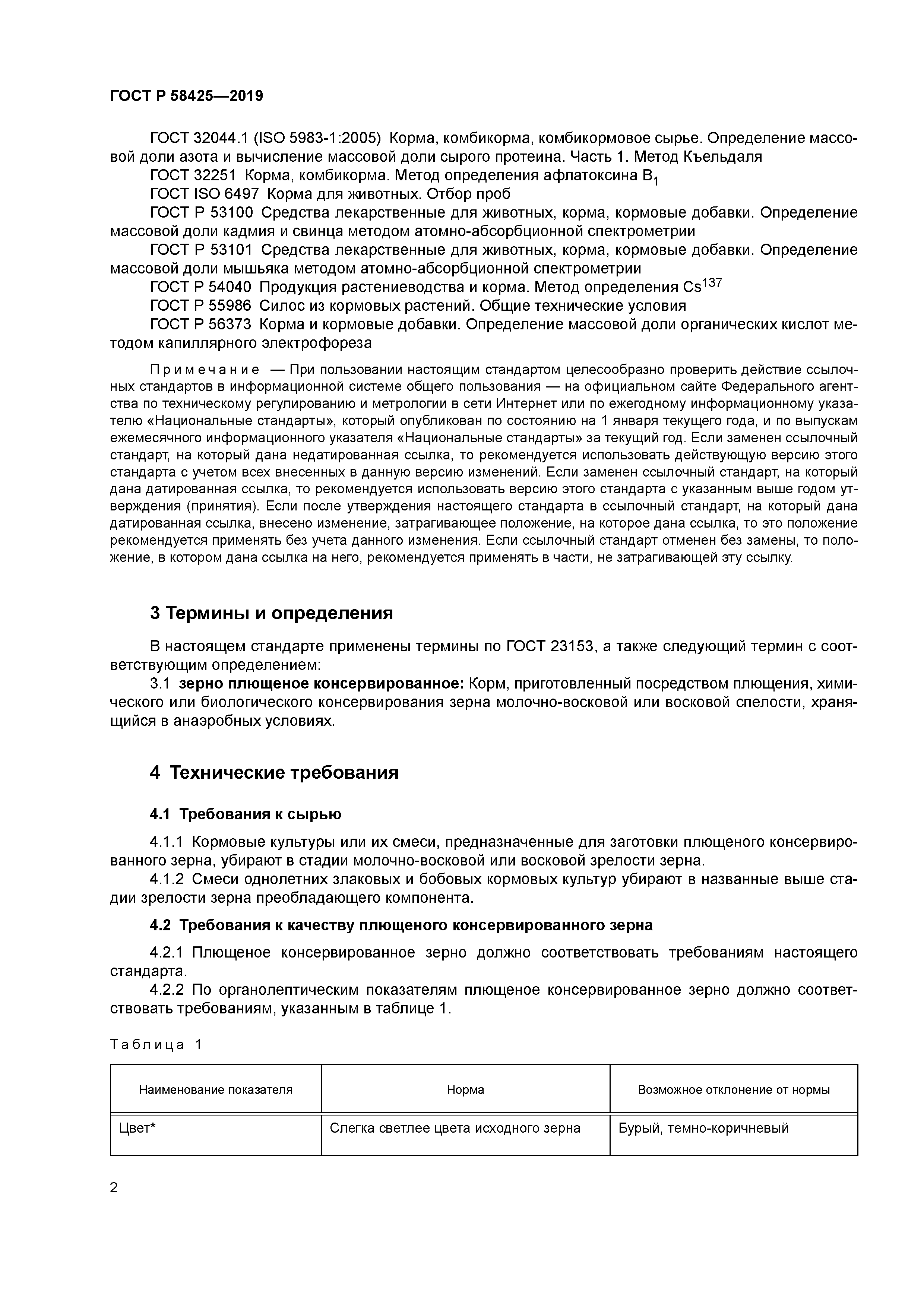 ГОСТ Р 58425-2019