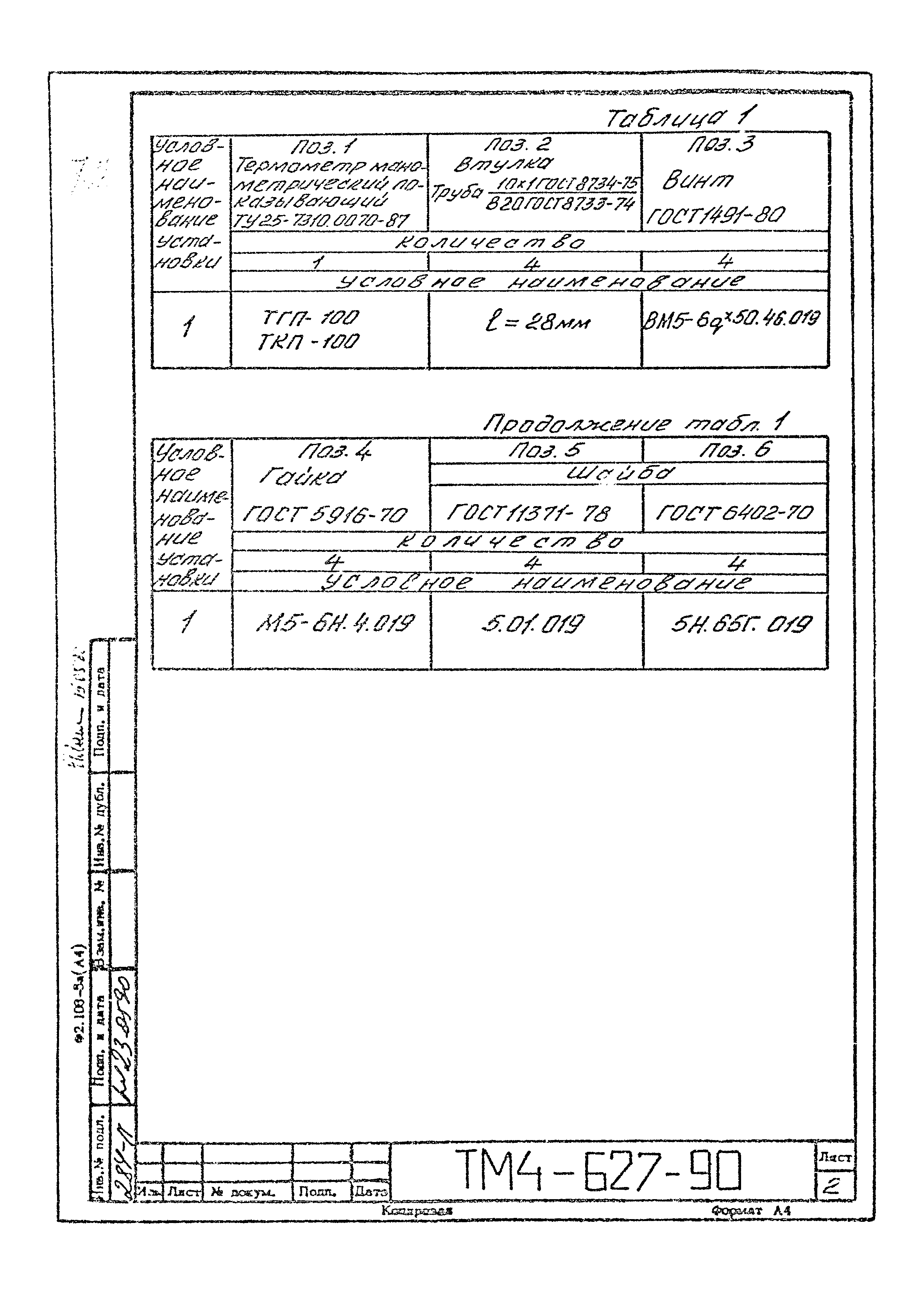 СТМ 4-12-90