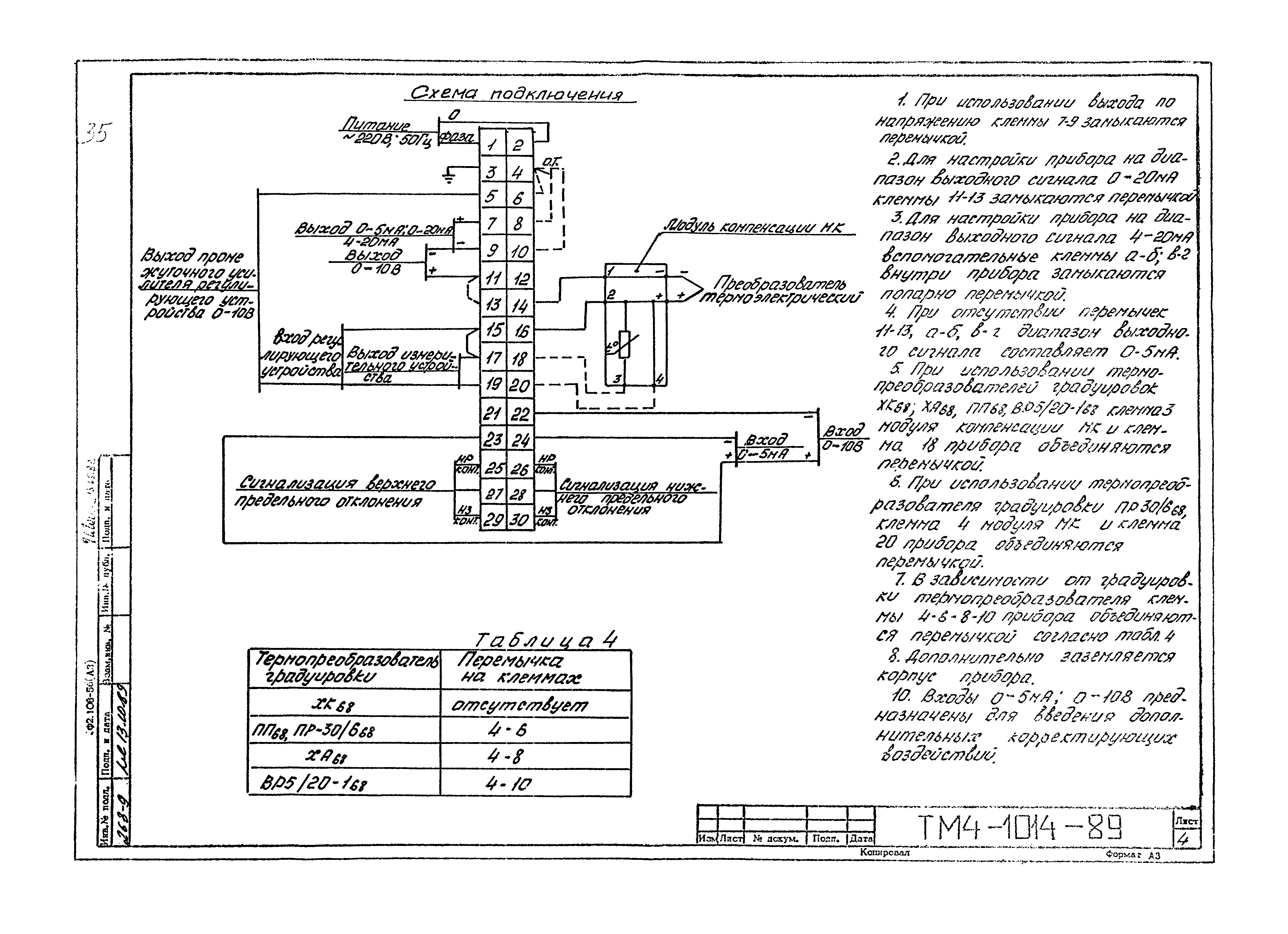 СТМ 4-14-89