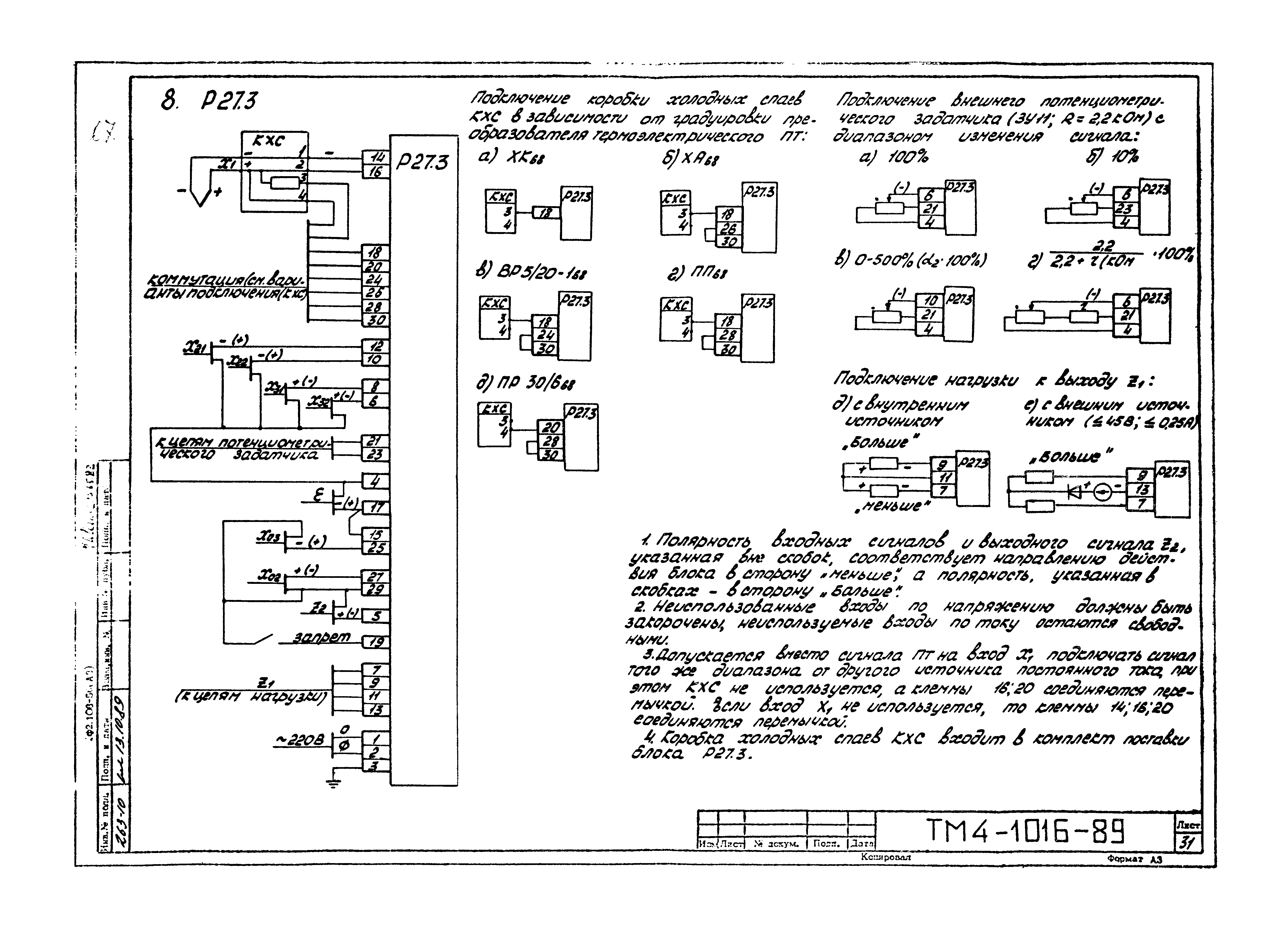 СТМ 4-14-89