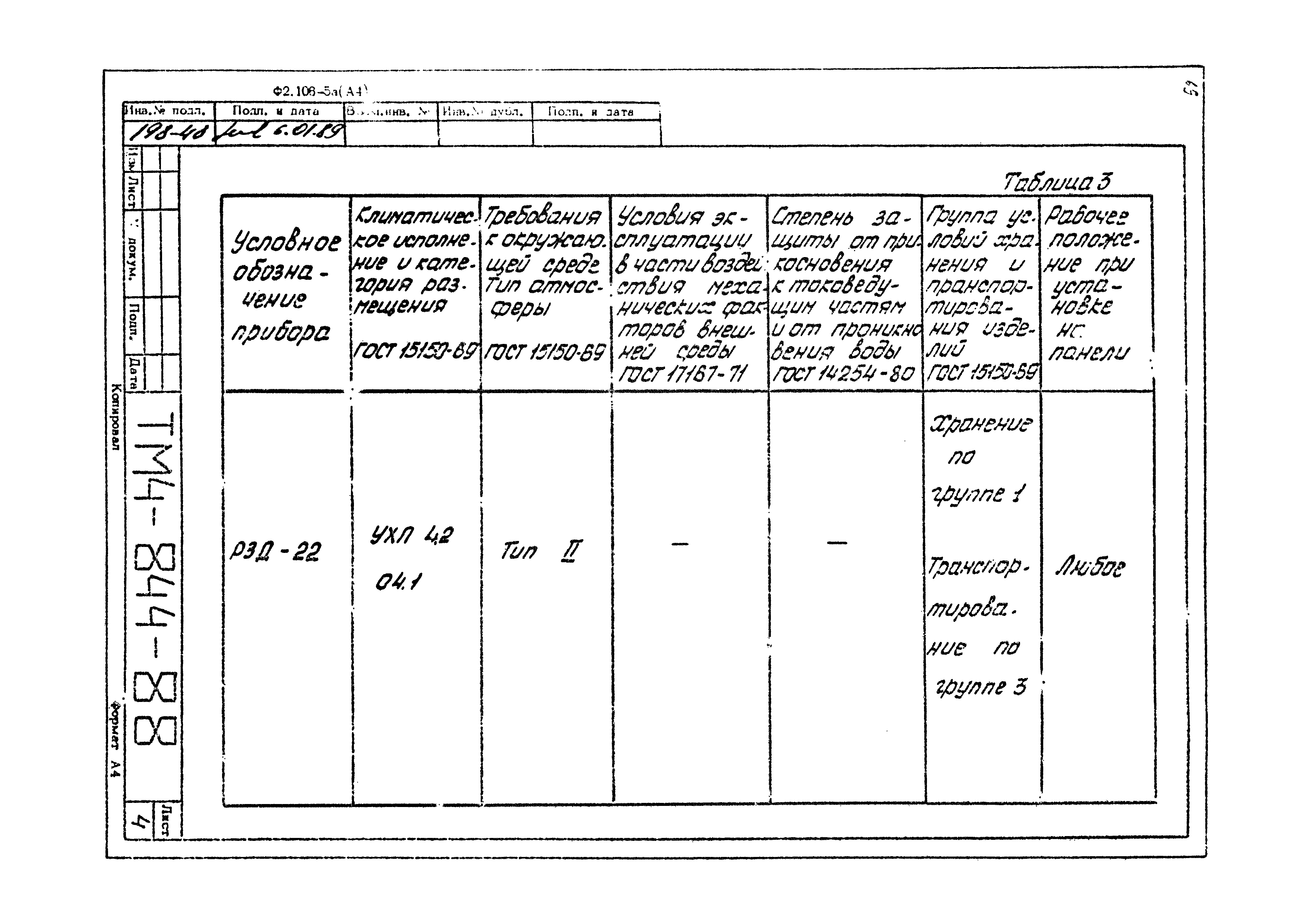 СТМ 4-14-88