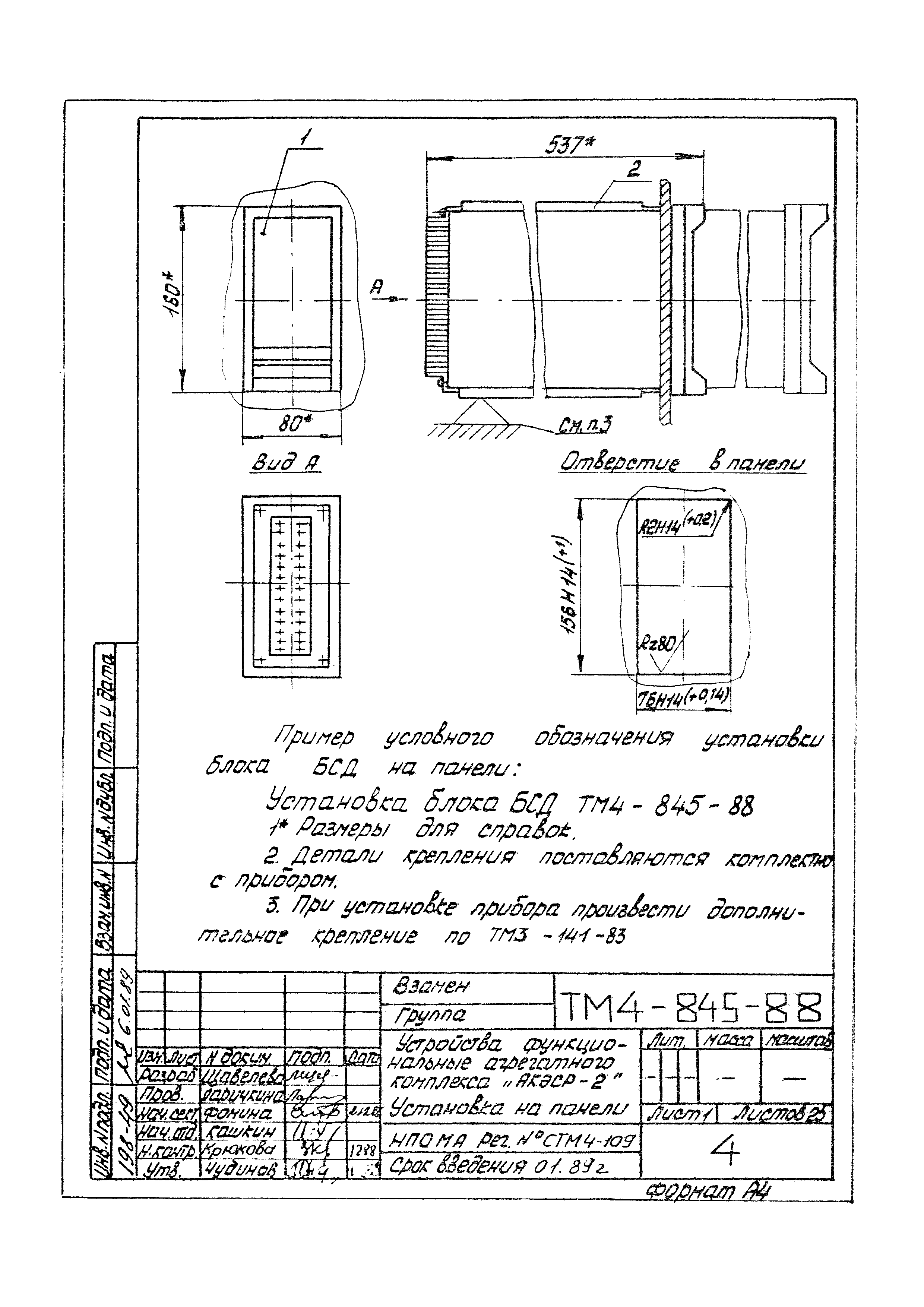 СТМ 4-14-88