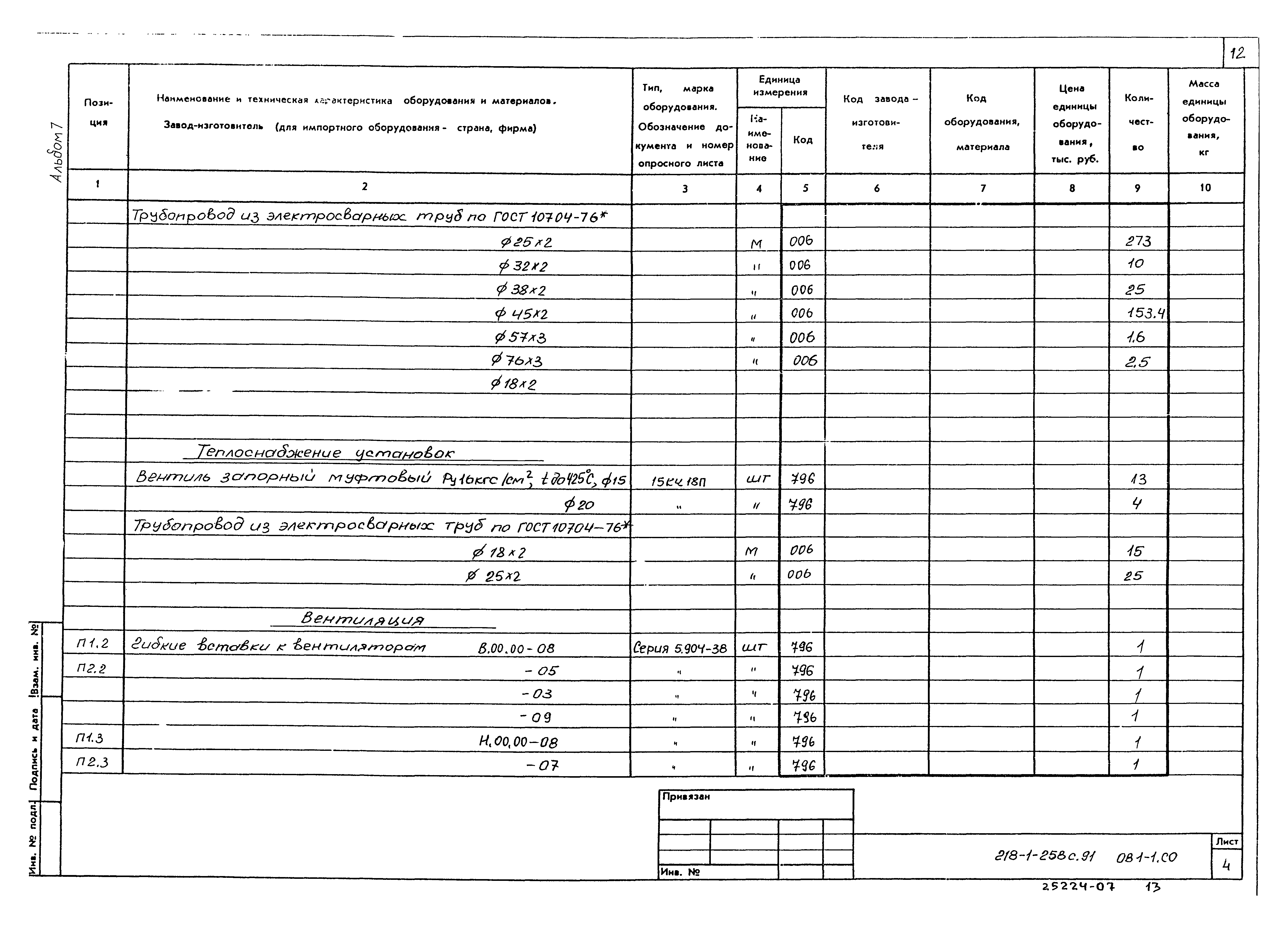Типовой проект 218-1-528с.91