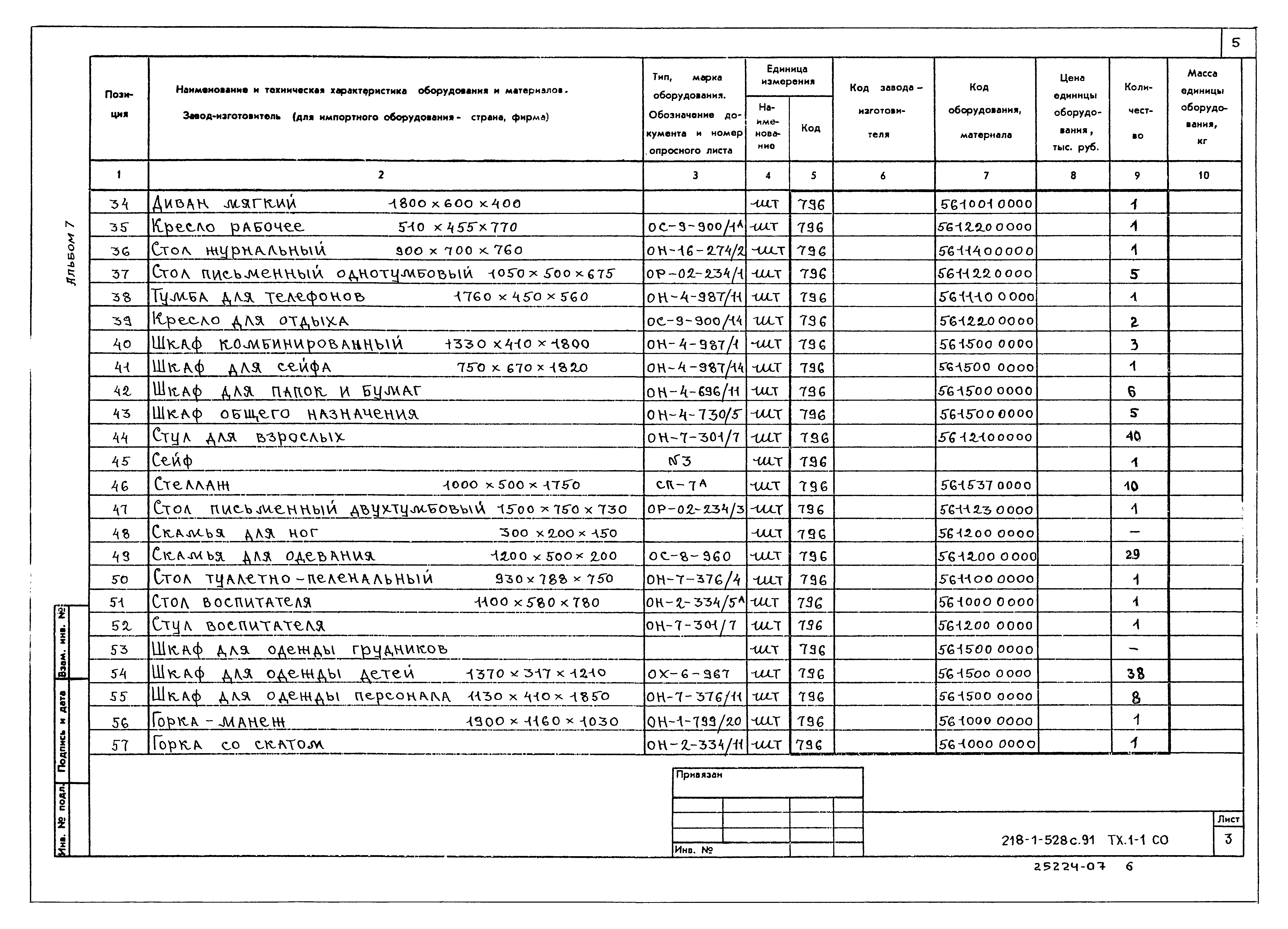Типовой проект 218-1-528с.91