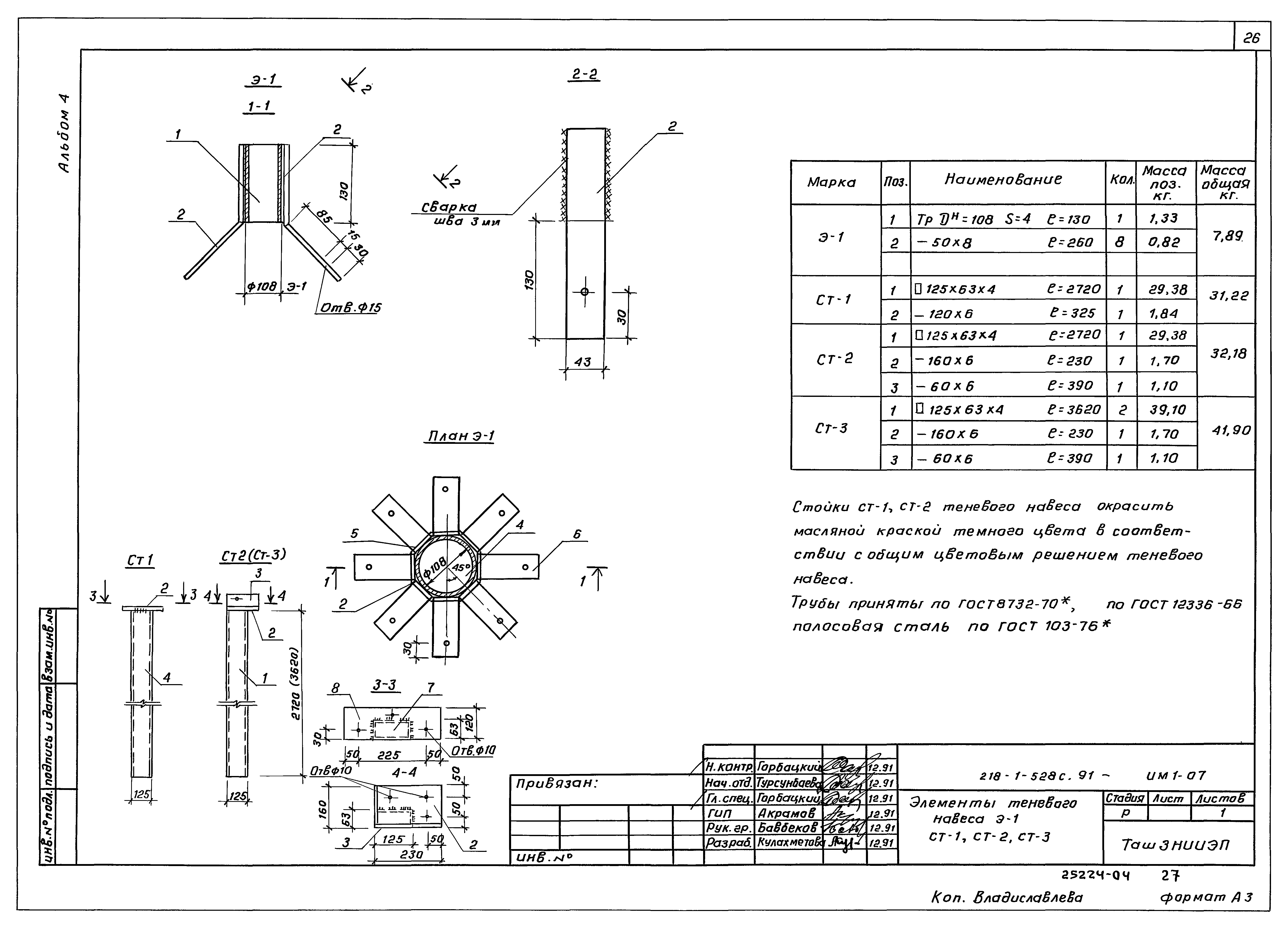 Типовой проект 218-1-528с.91