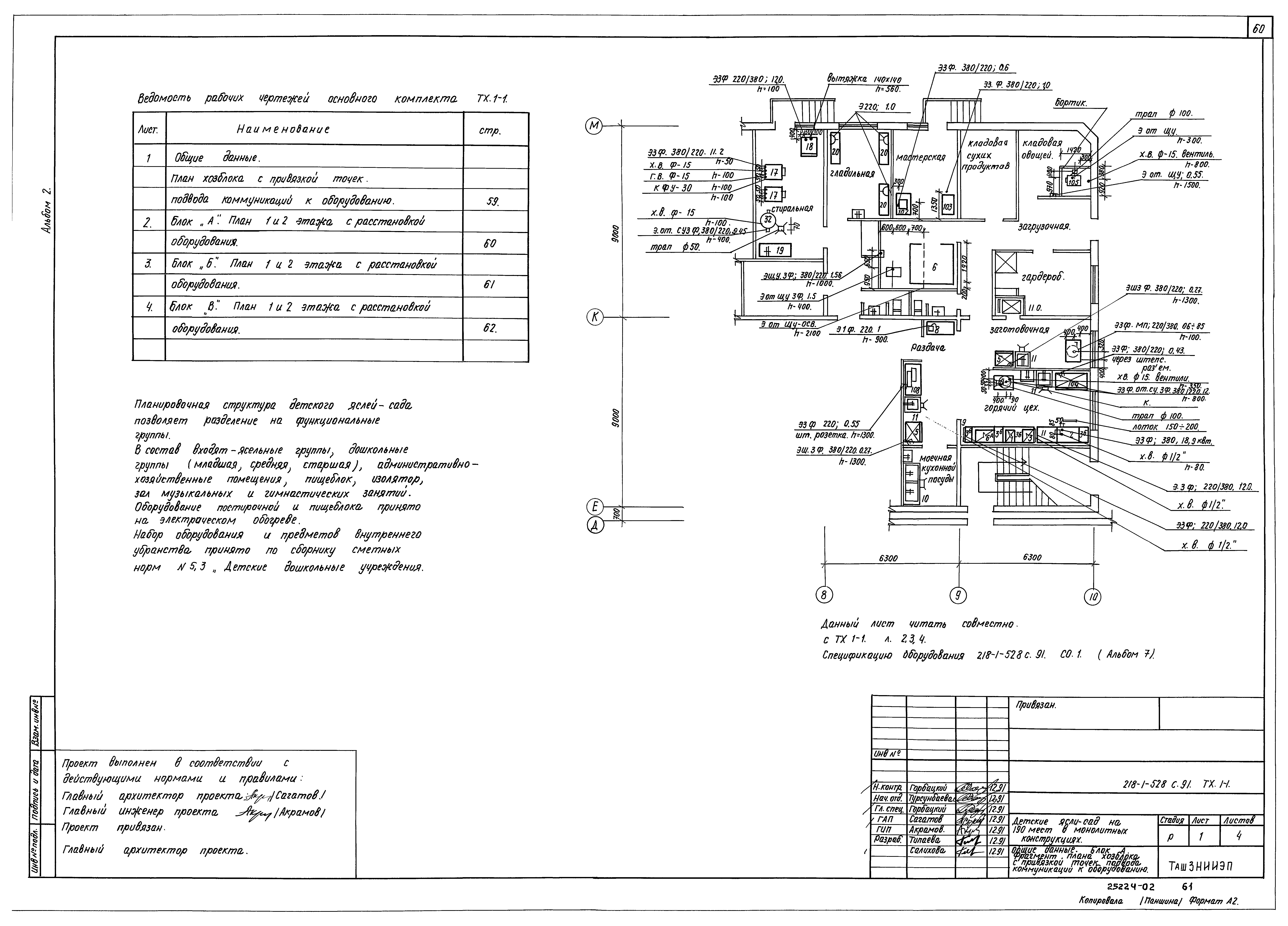 Типовой проект 218-1-528с.91