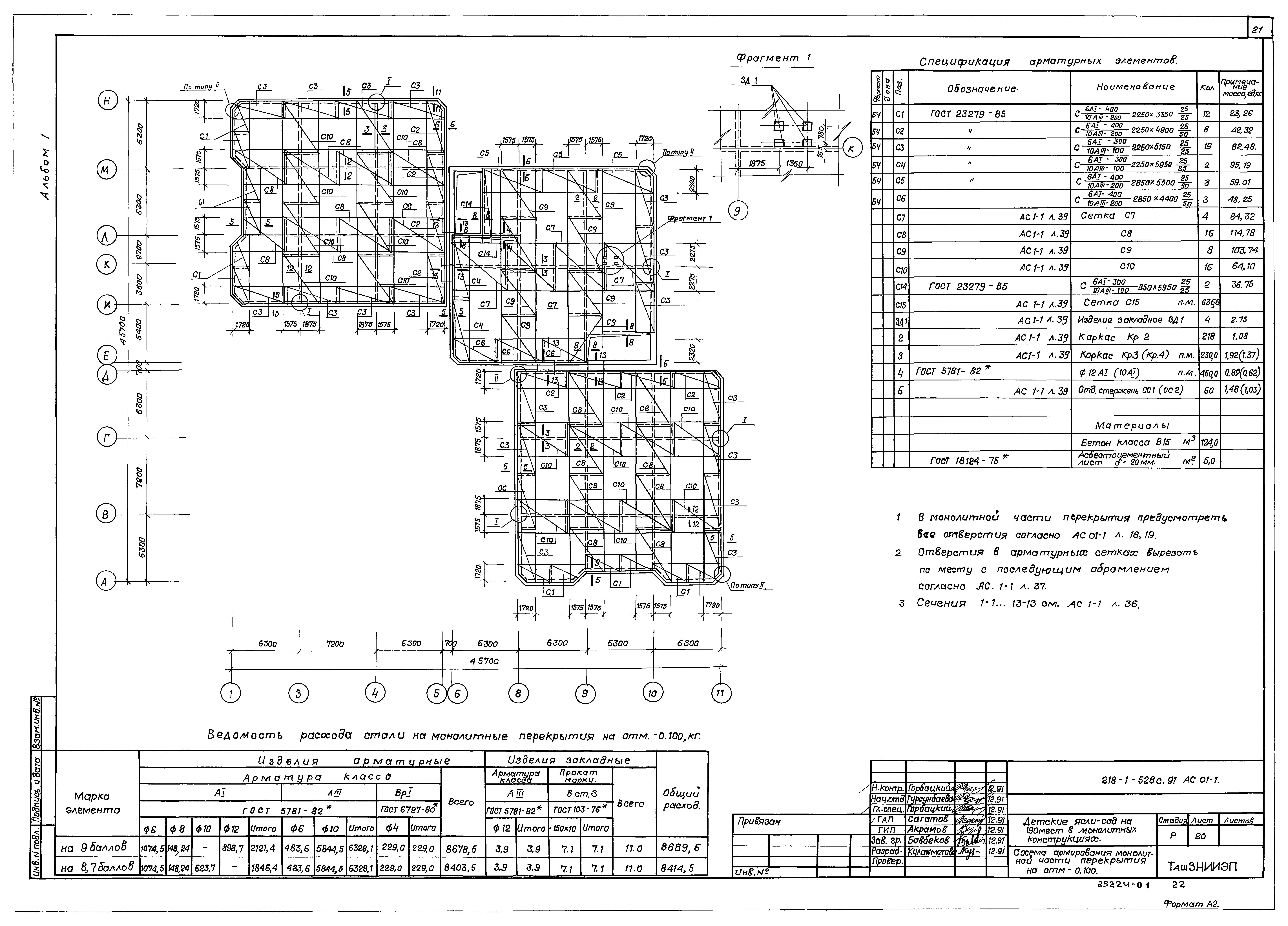 Типовой проект 218-1-528с.91