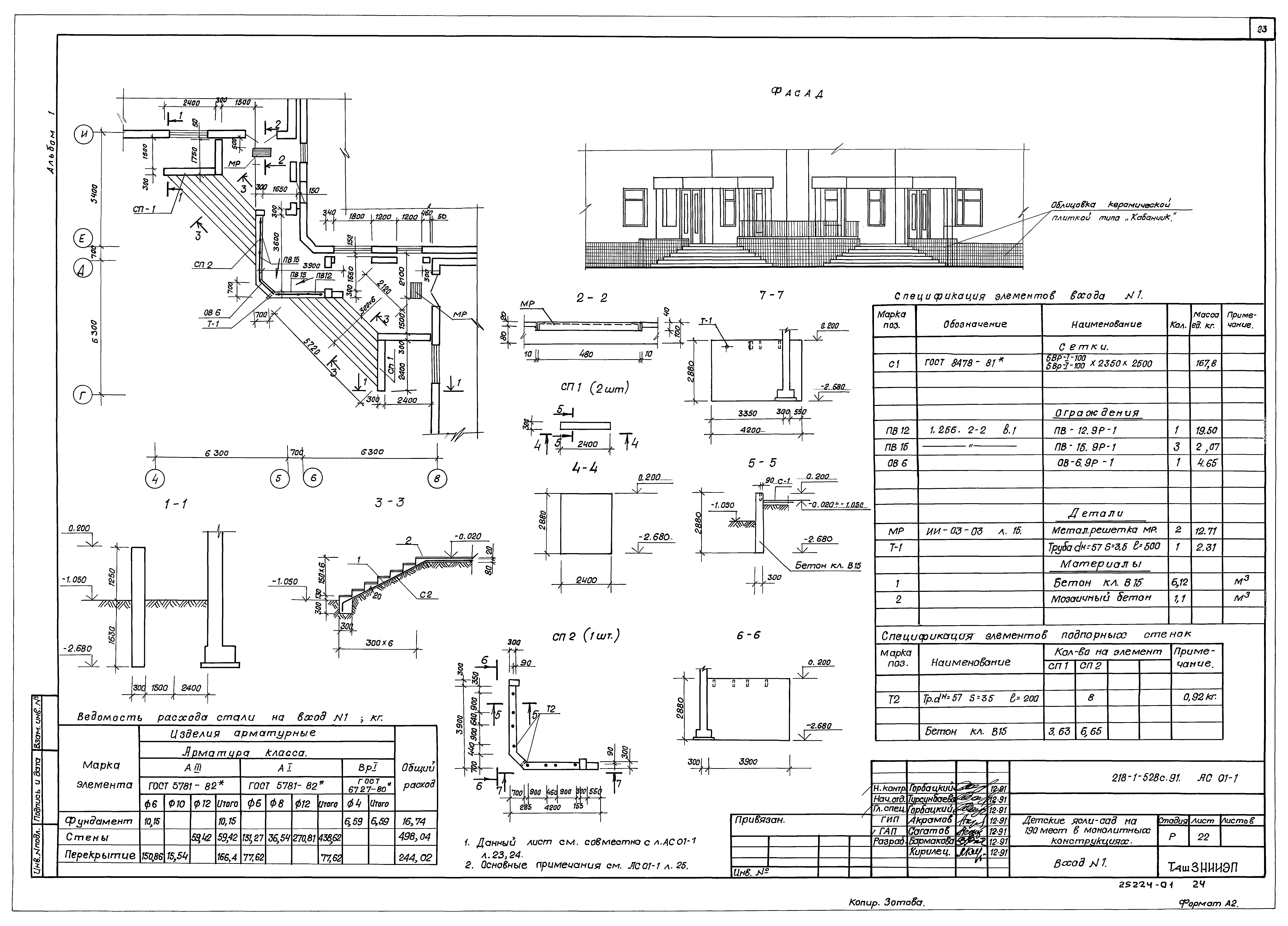 Типовой проект 218-1-528с.91