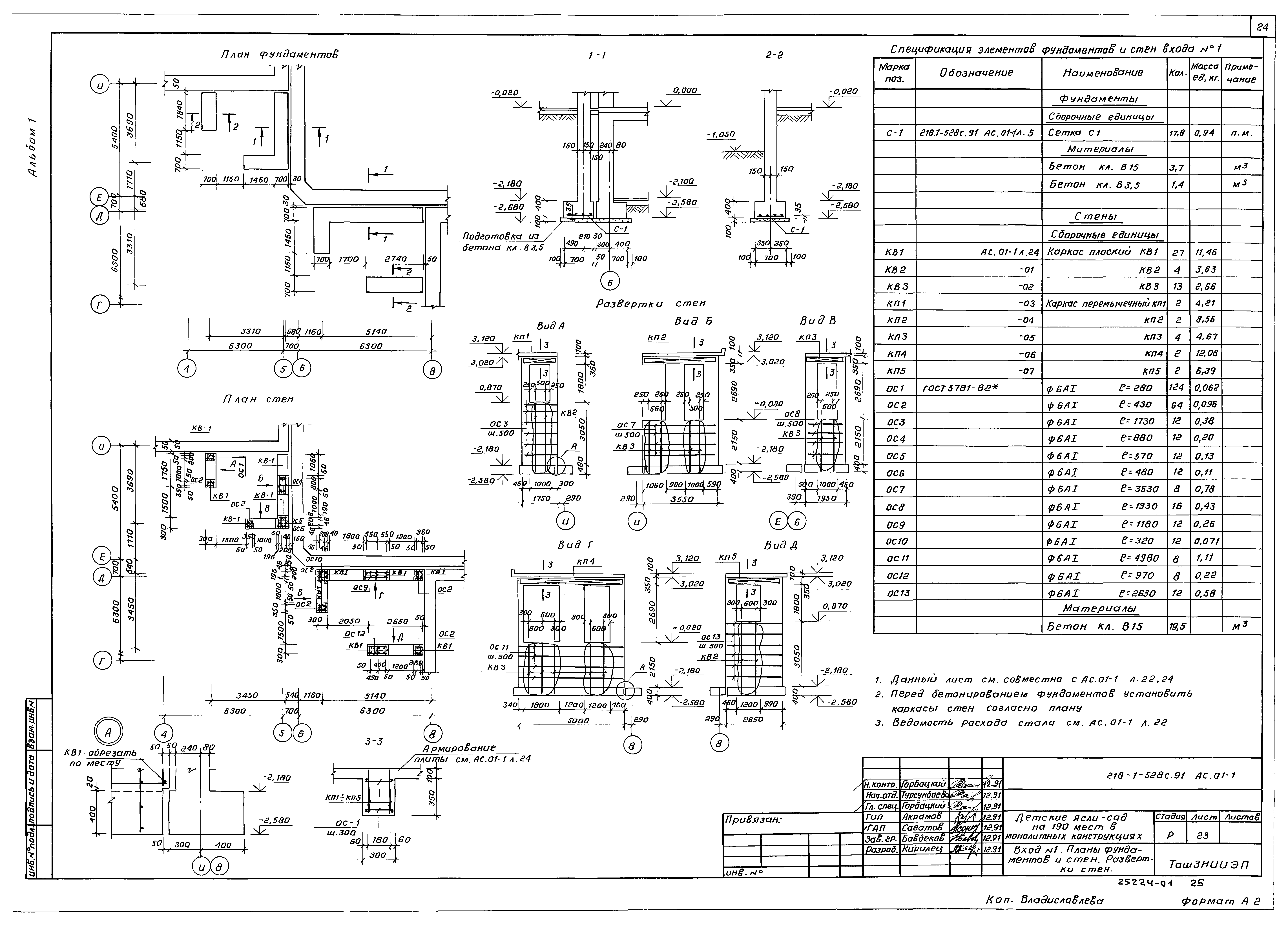 Типовой проект 218-1-528с.91