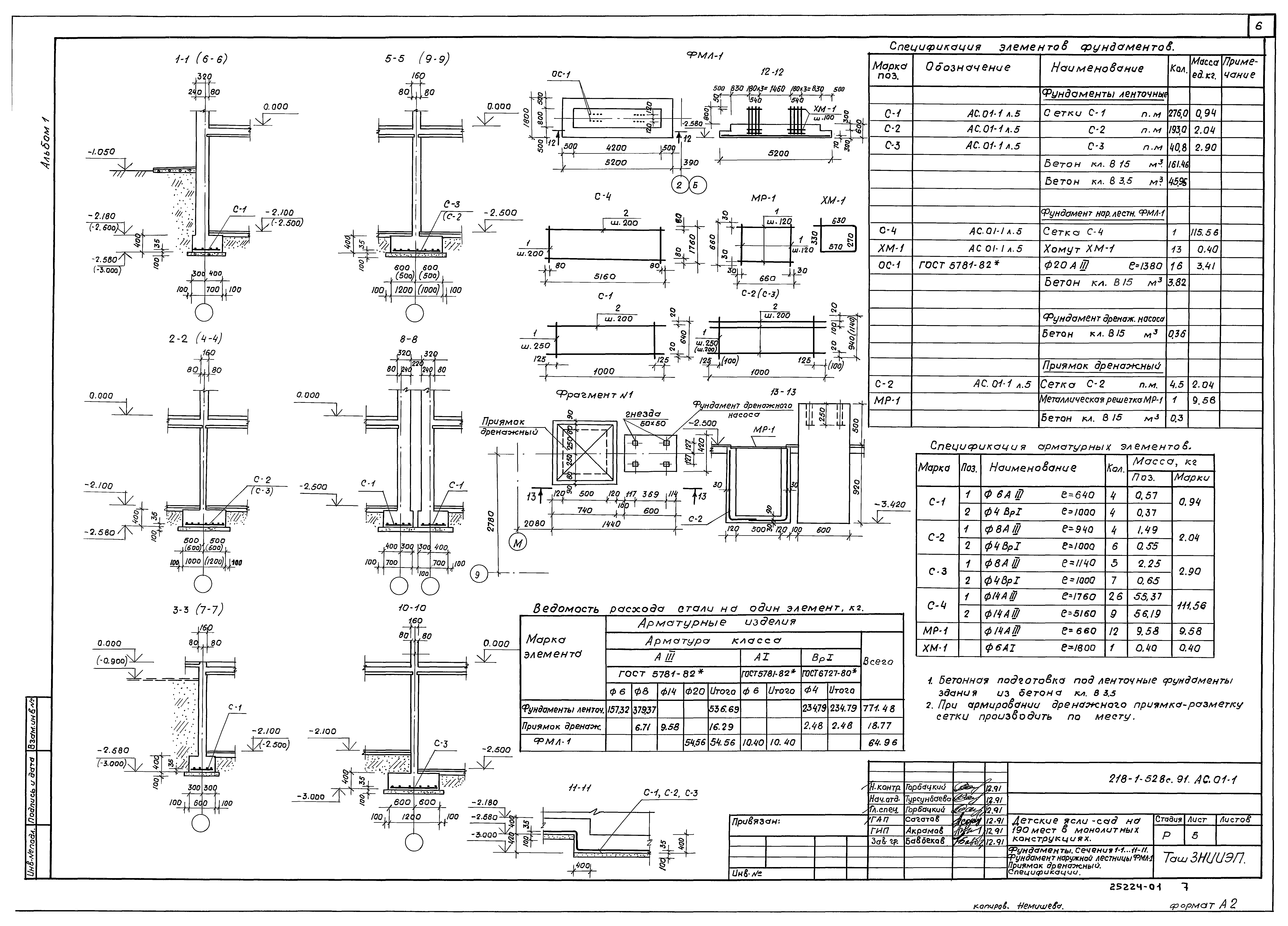 Типовой проект 218-1-528с.91