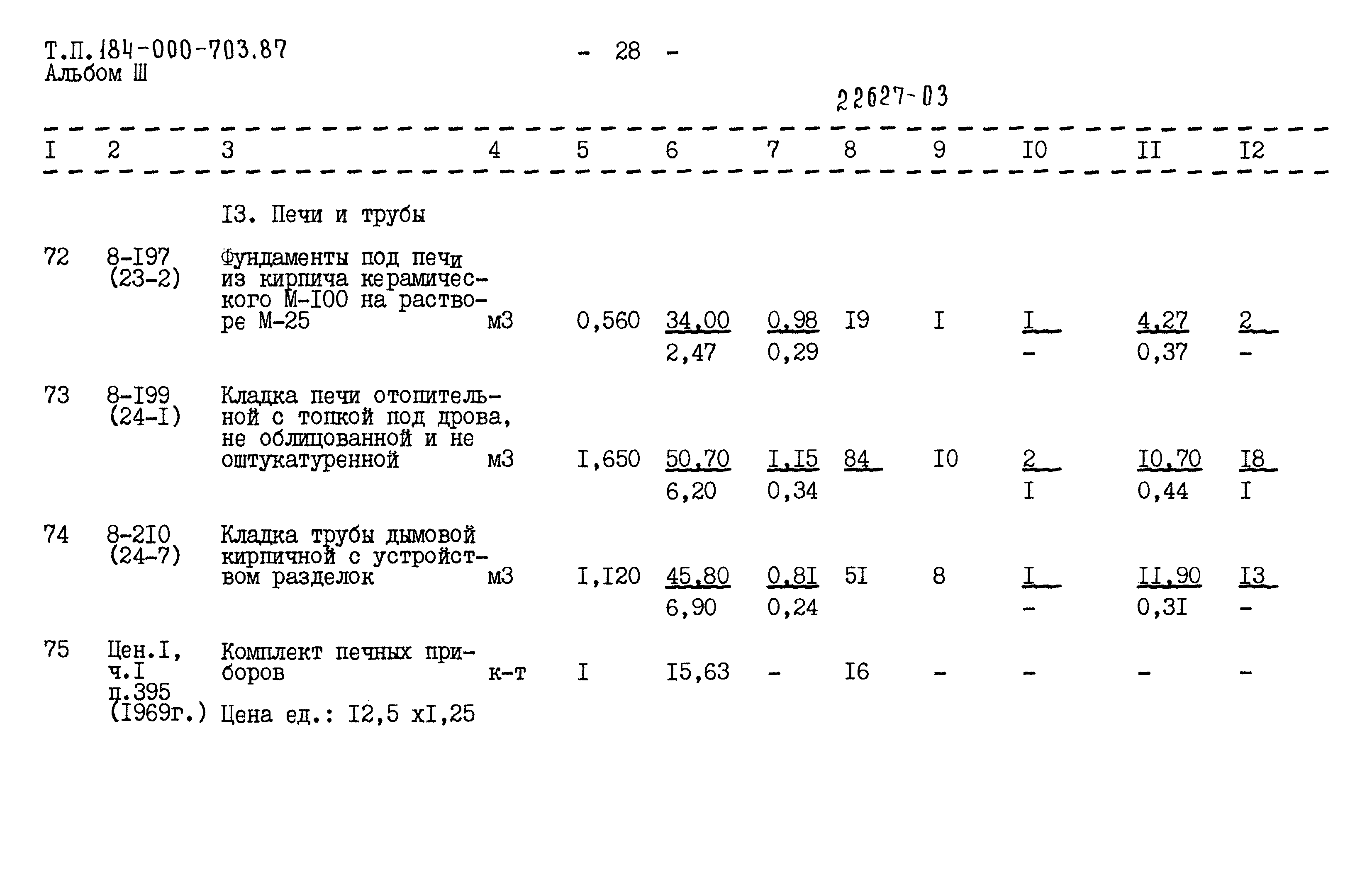 Типовой проект 184-000-703.87