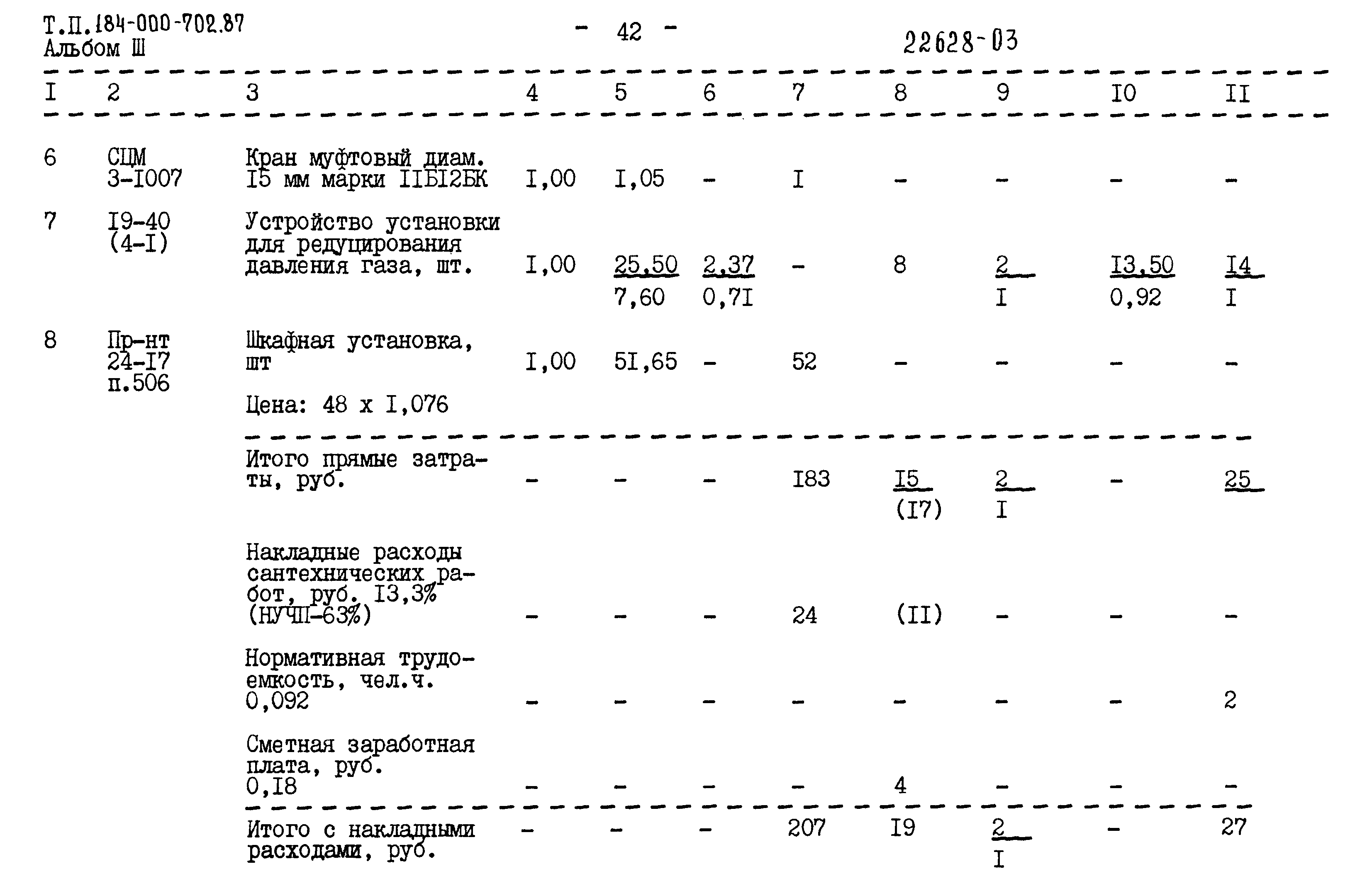 Типовой проект 184-000-702.87