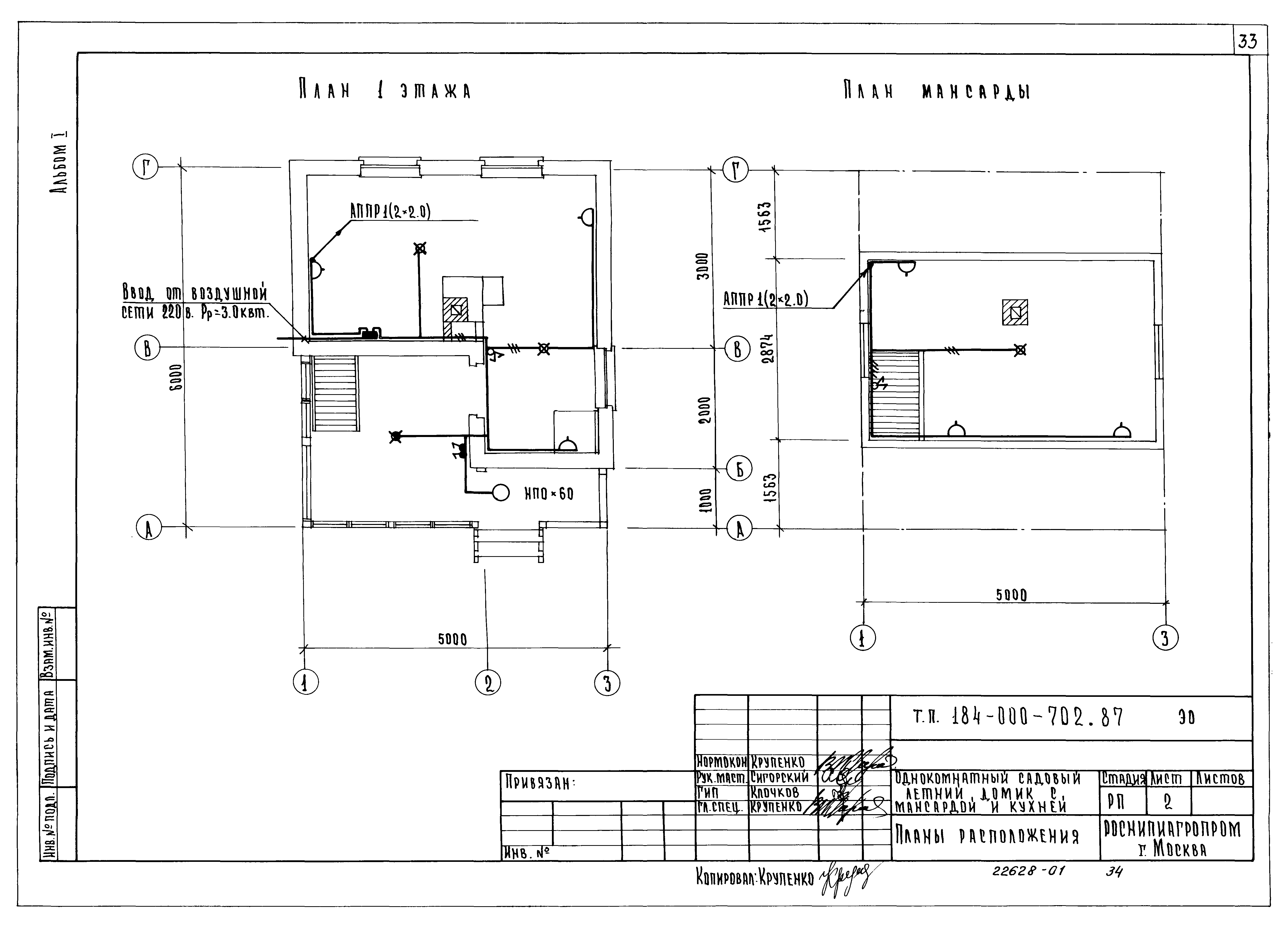 Типовой проект 184-000-702.87