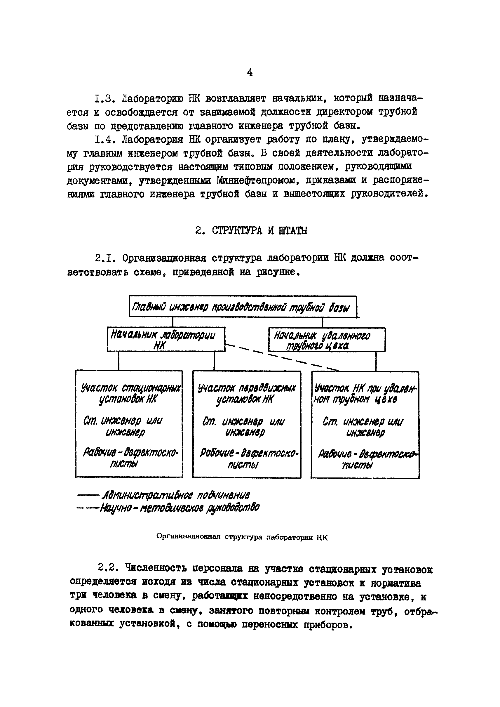 Скачать РД 39-1-267-79 Типовое положение о лаборатории неразрушающего  контроля центральной трубной базы производственного объединения  Министерства нефтяной промышленности